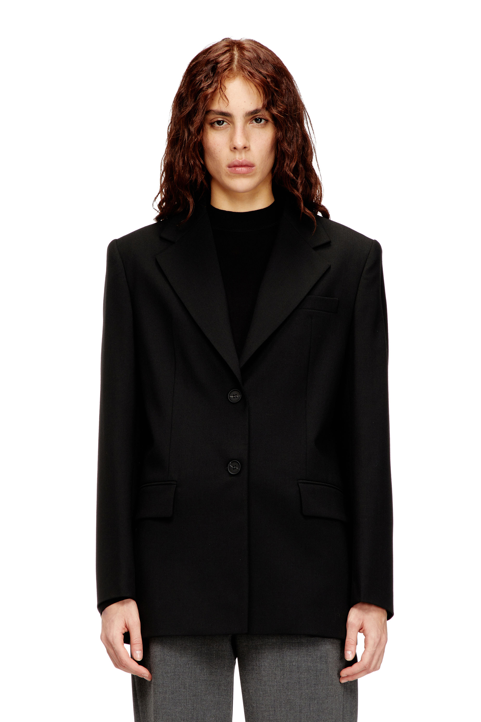 Diesel - G-KESS-R1, Blazer in misto lana Donna in ToBeDefined - 1