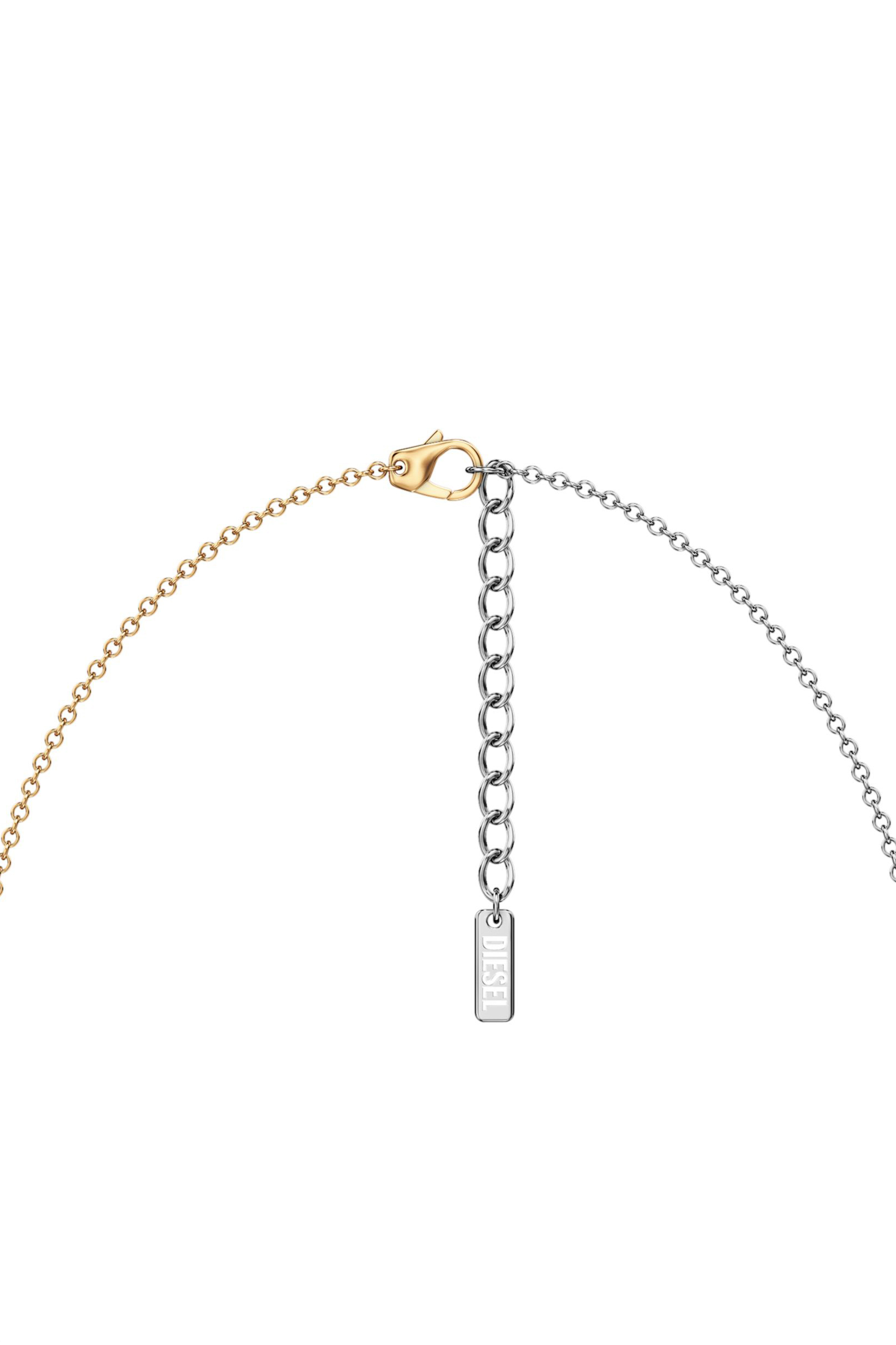 Diesel - DX1687931  JEWELLERY, Collana a catena in acciaio inox Unisex in Argento - 3