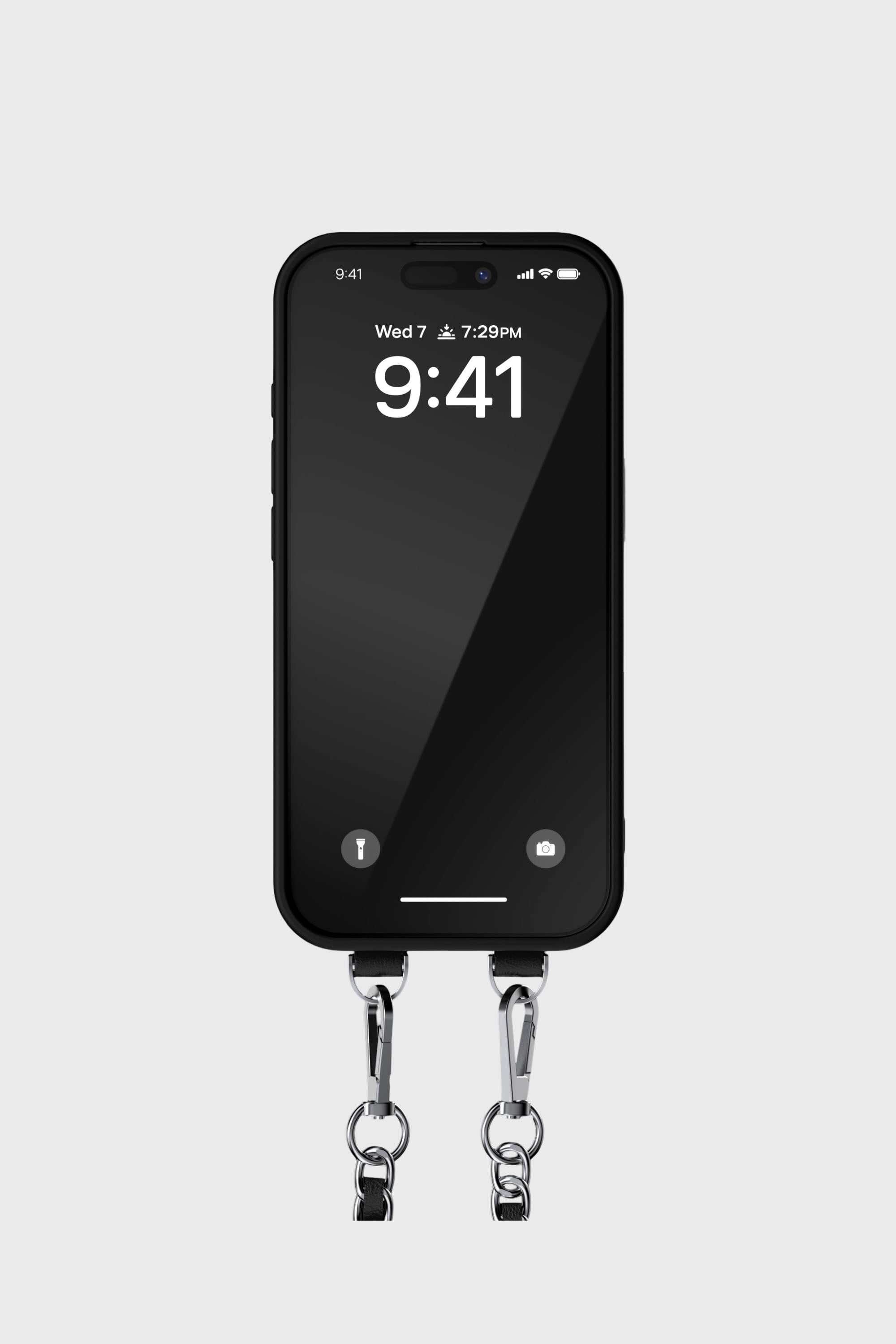 Diesel - 60662 MOULDED CASE, Cover Oval D con cinturino e MagSafe per iPhone 17 Pro Unisex in Nero - 2