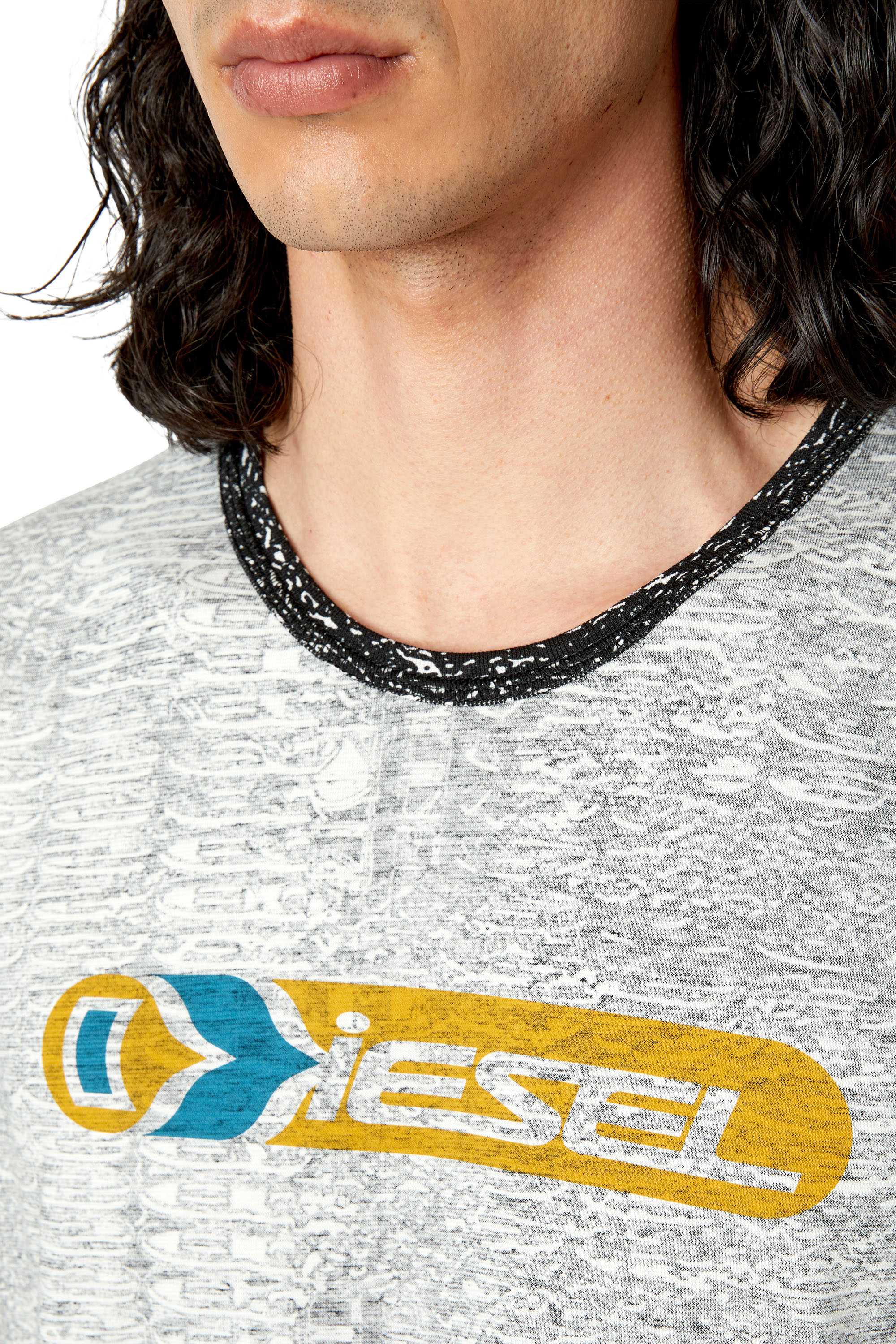 Diesel - T-INYSIDE, Grigio - Image 5