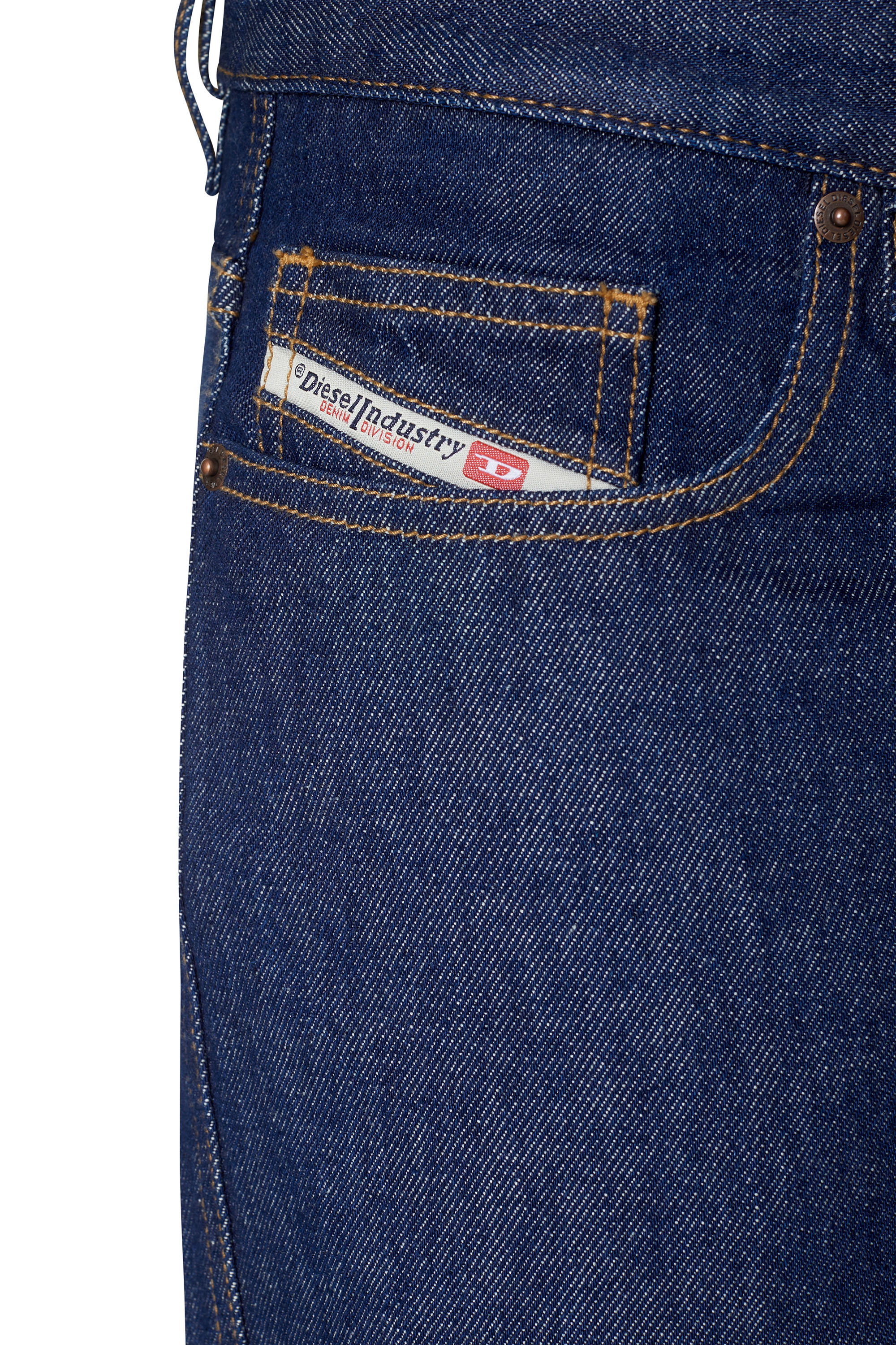 Diesel - Straight Jeans 2020 D-Viker Z9B85, Blu Scuro - Image 3