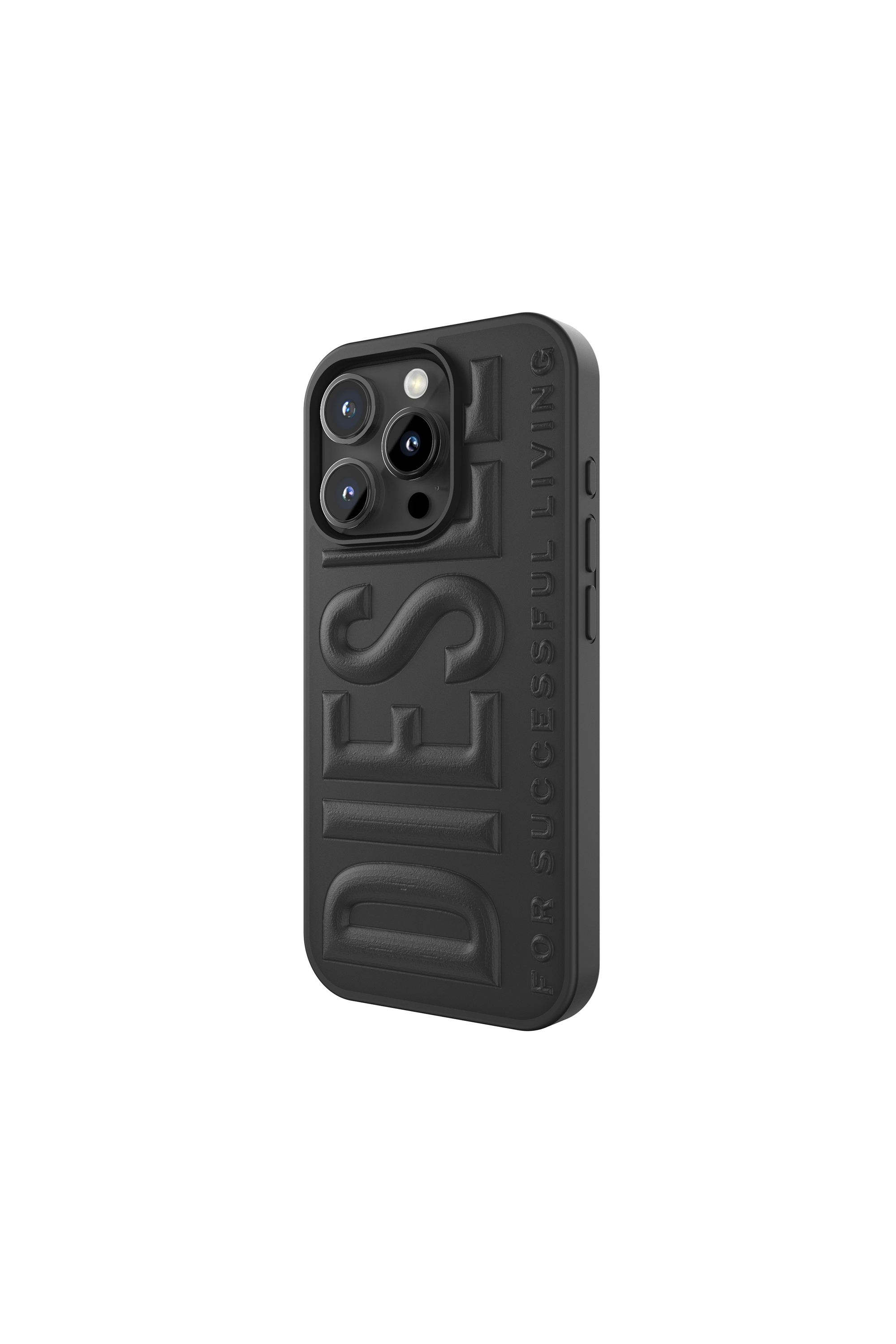 Diesel - 60210  MOULDED CASE, Cover 3D Biscotto per iP 16 Pro Unisex in Nero - 2