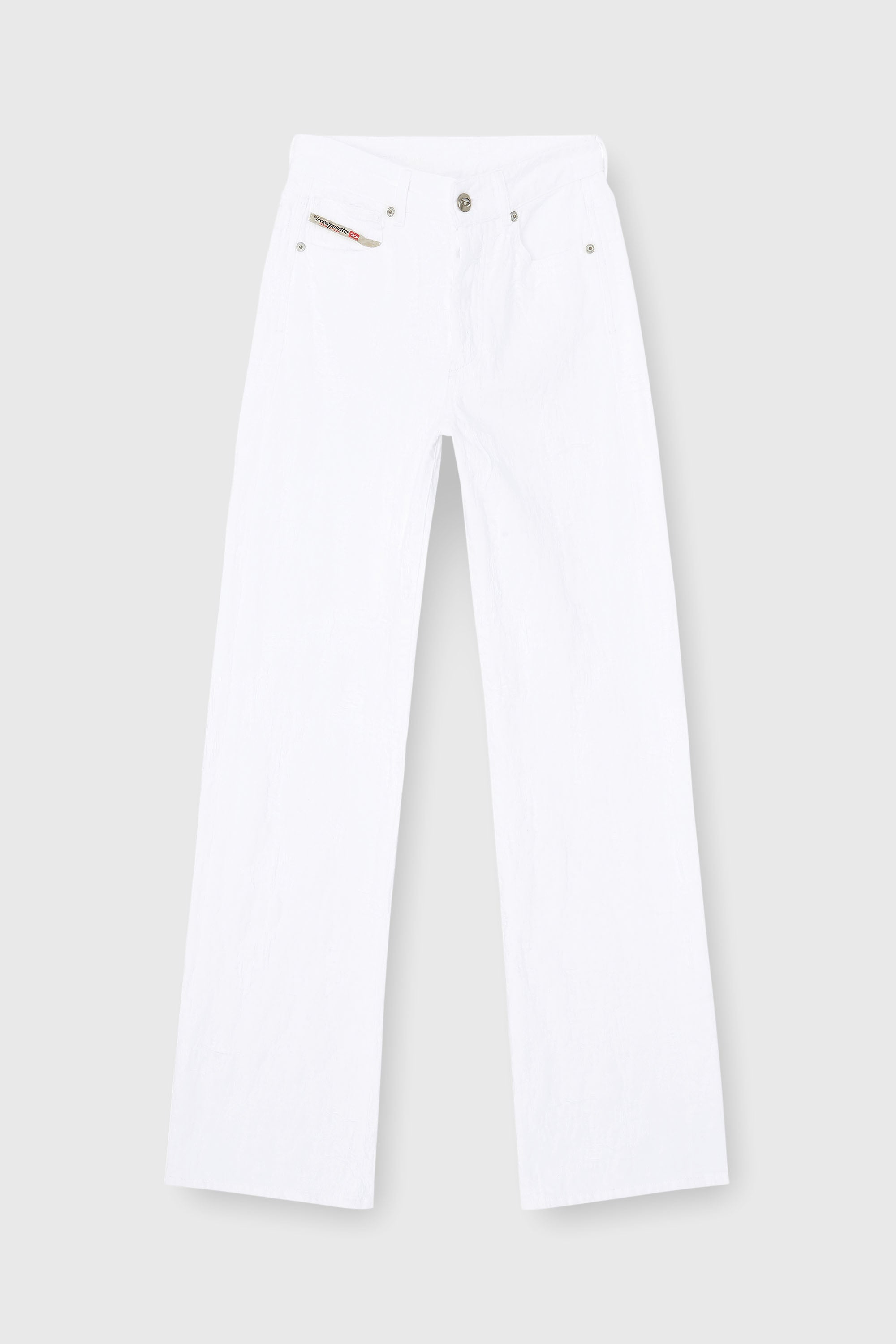 Diesel - Regular Jeans 1971 D-Sent 007EX Donna, Bianco - Image 2