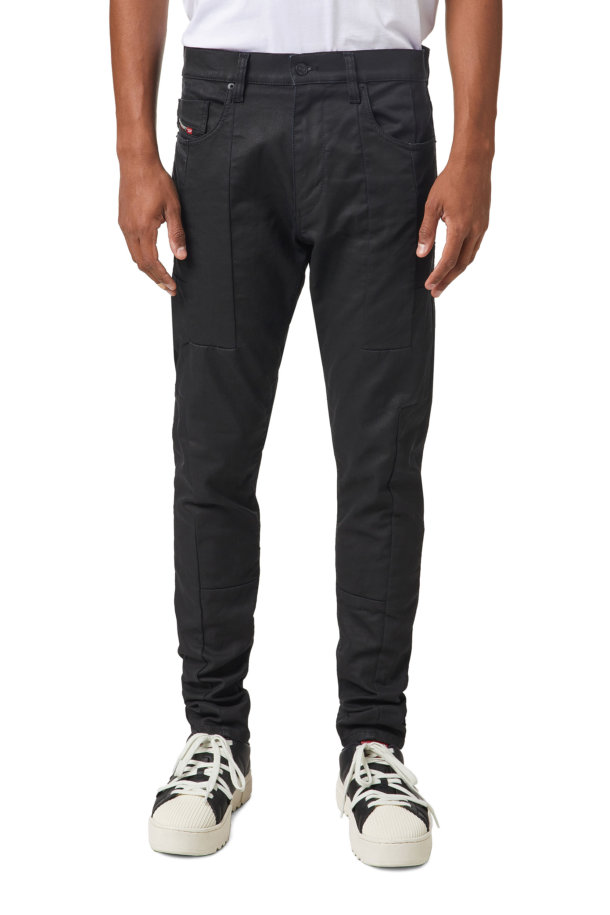 D-Strukt JoggJeans® 069YH, Nero/Grigio scuro - Jeans