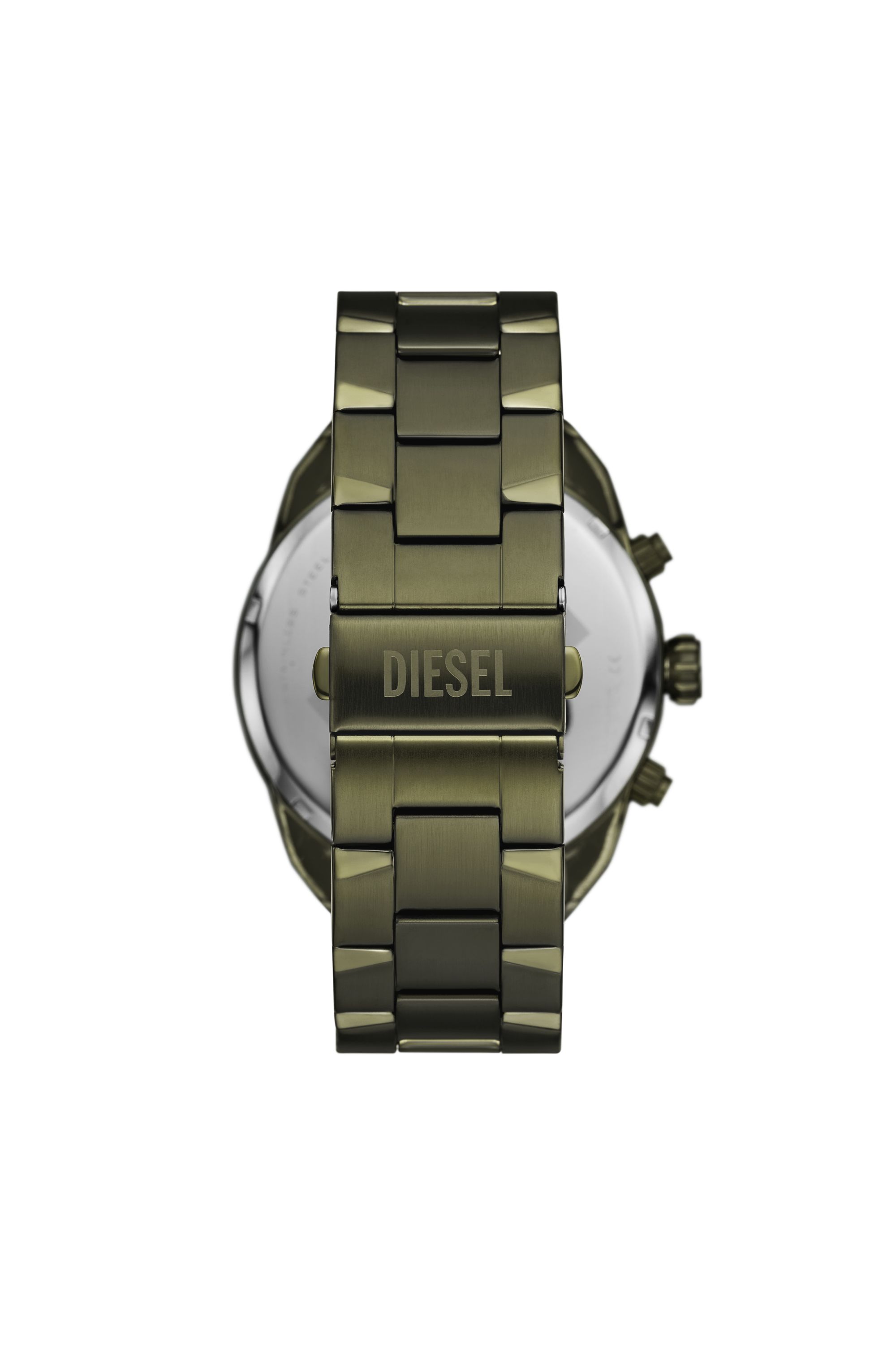 Diesel - DZ4670 WATCH, Man's Spiked Green Stainless Steel Watch in Green - 2