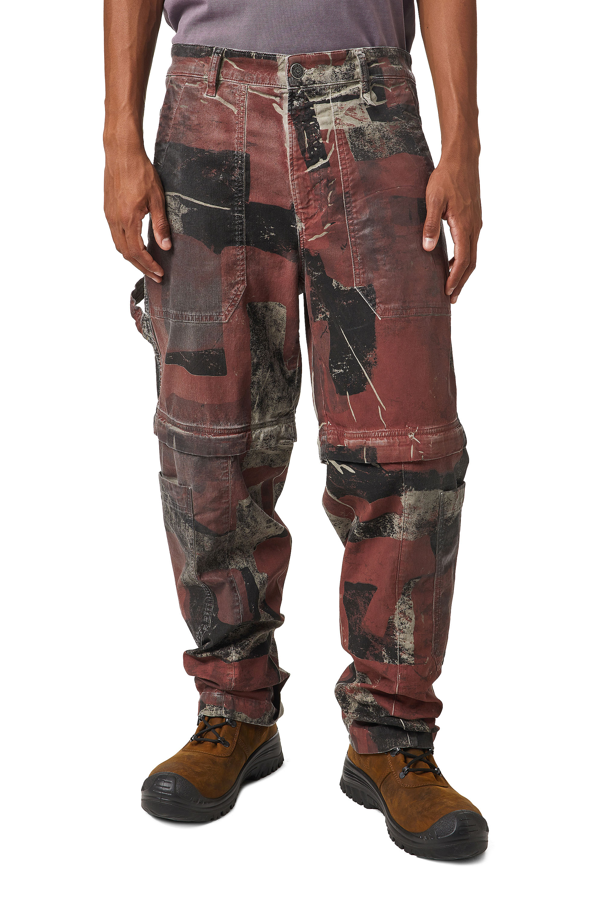 D-Multy JoggJeans® 0CEAM, Rosa/Nero - Jeans