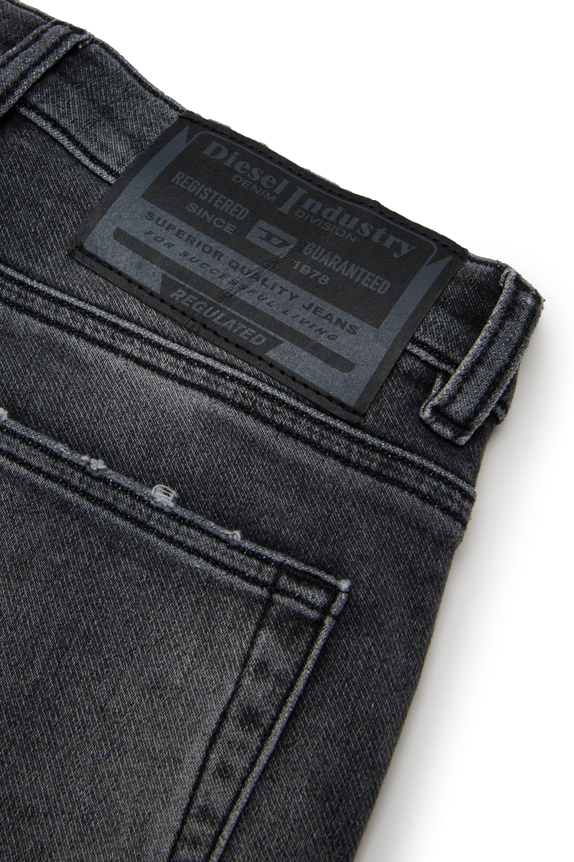 Diesel - D-LUCAS-J JJJ Uomo, Nero/Grigio scuro - Image 4