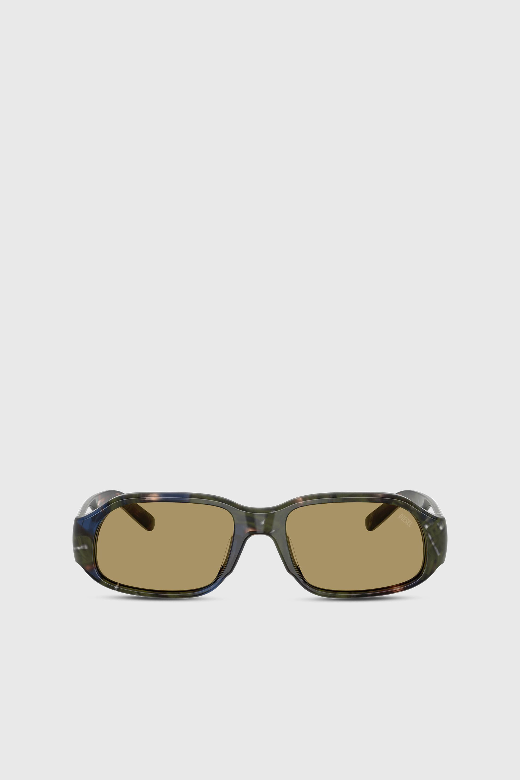 Diesel - 0DL2009U, Occhiali da sole rettangolari Unisex in Multicolor - 1
