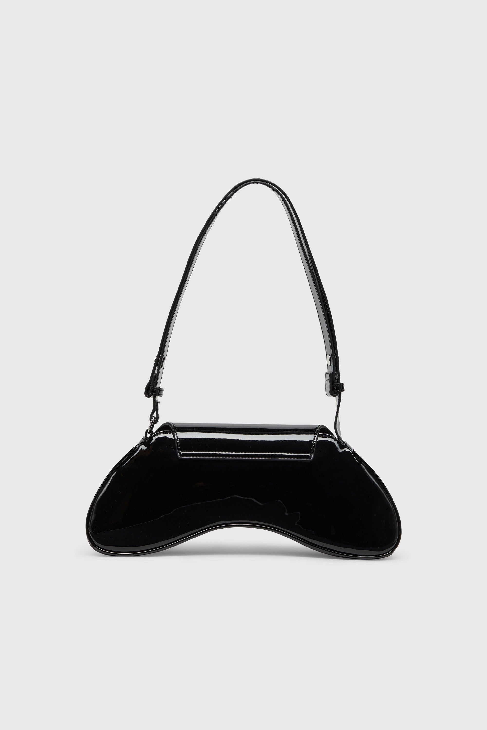 Diesel - PLAY CROSSBODY, Woman's Play-Glossy crossbody bag in Black - 2