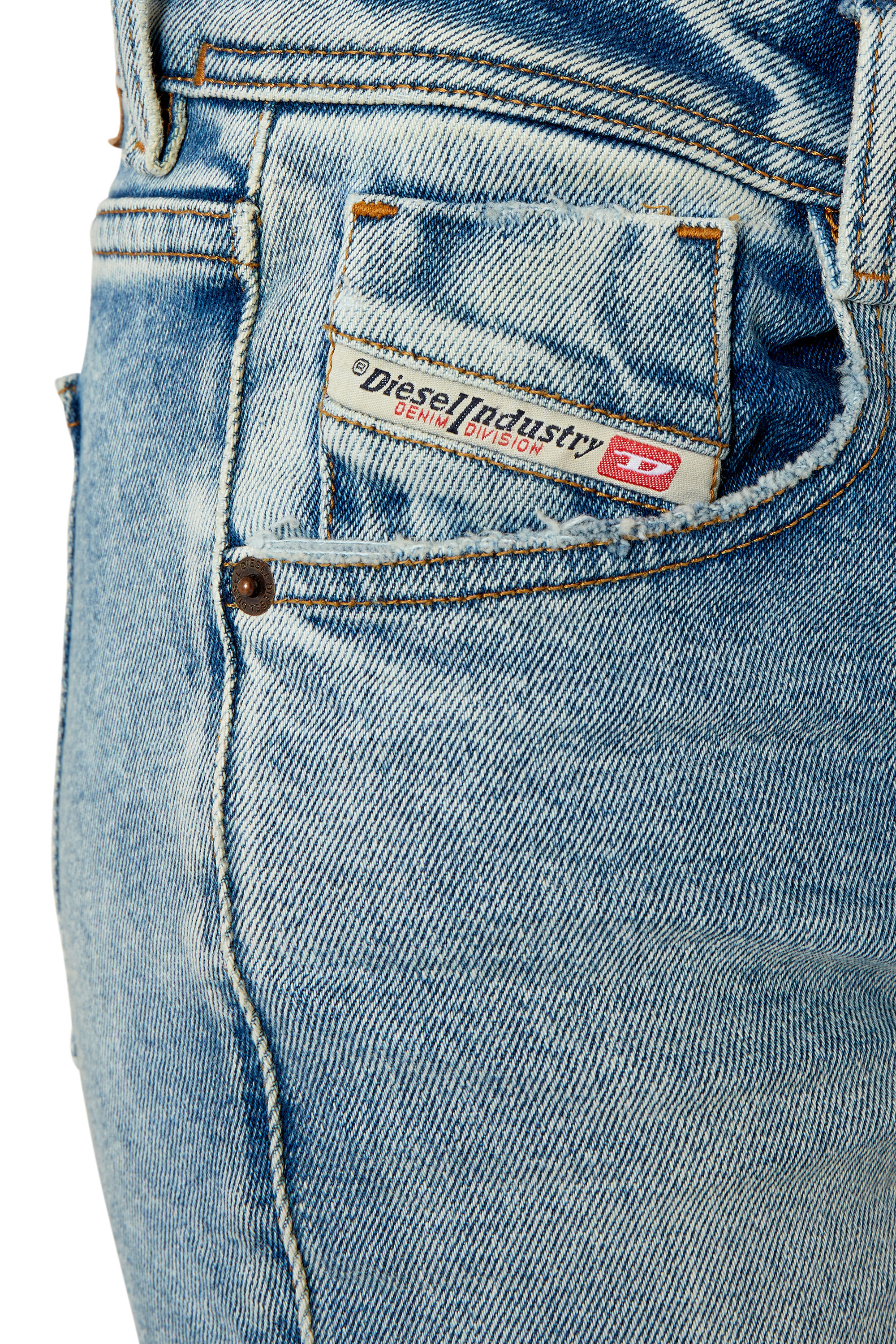 Diesel - 1969 D-Ebbey 09E86 Bootcut and Flare Jeans, Blu Chiaro - Image 3