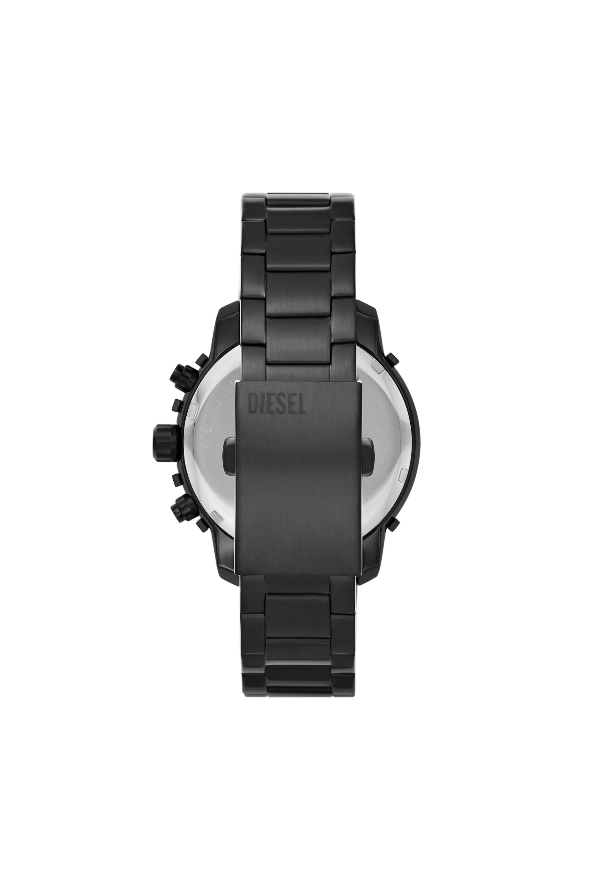 Diesel - DZ4605, Cronografo Griffed con cinturino in acciaio inossidabile nero Unisex in Nero - 2