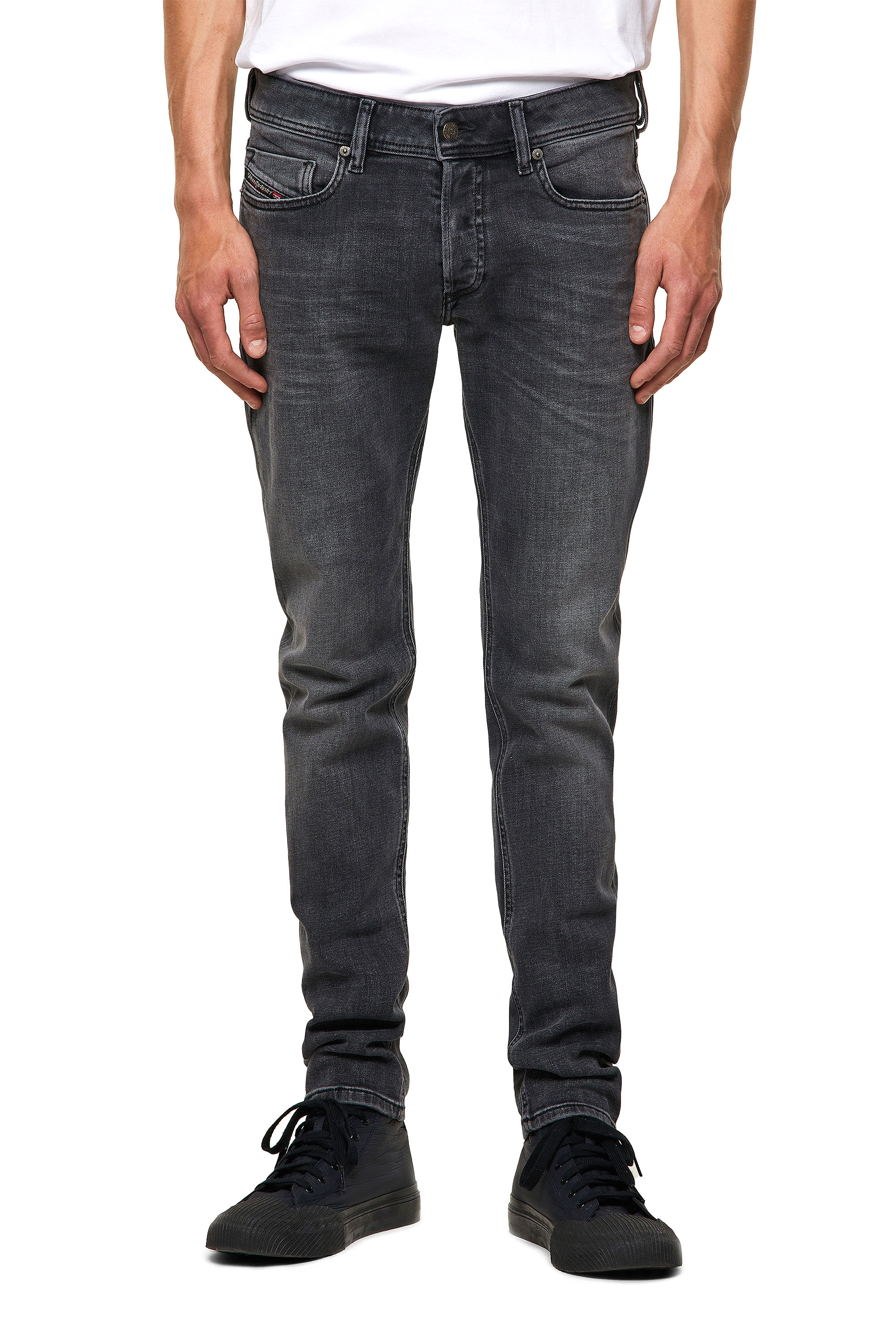 Sleenker 09A18, Nero/Grigio scuro - Jeans