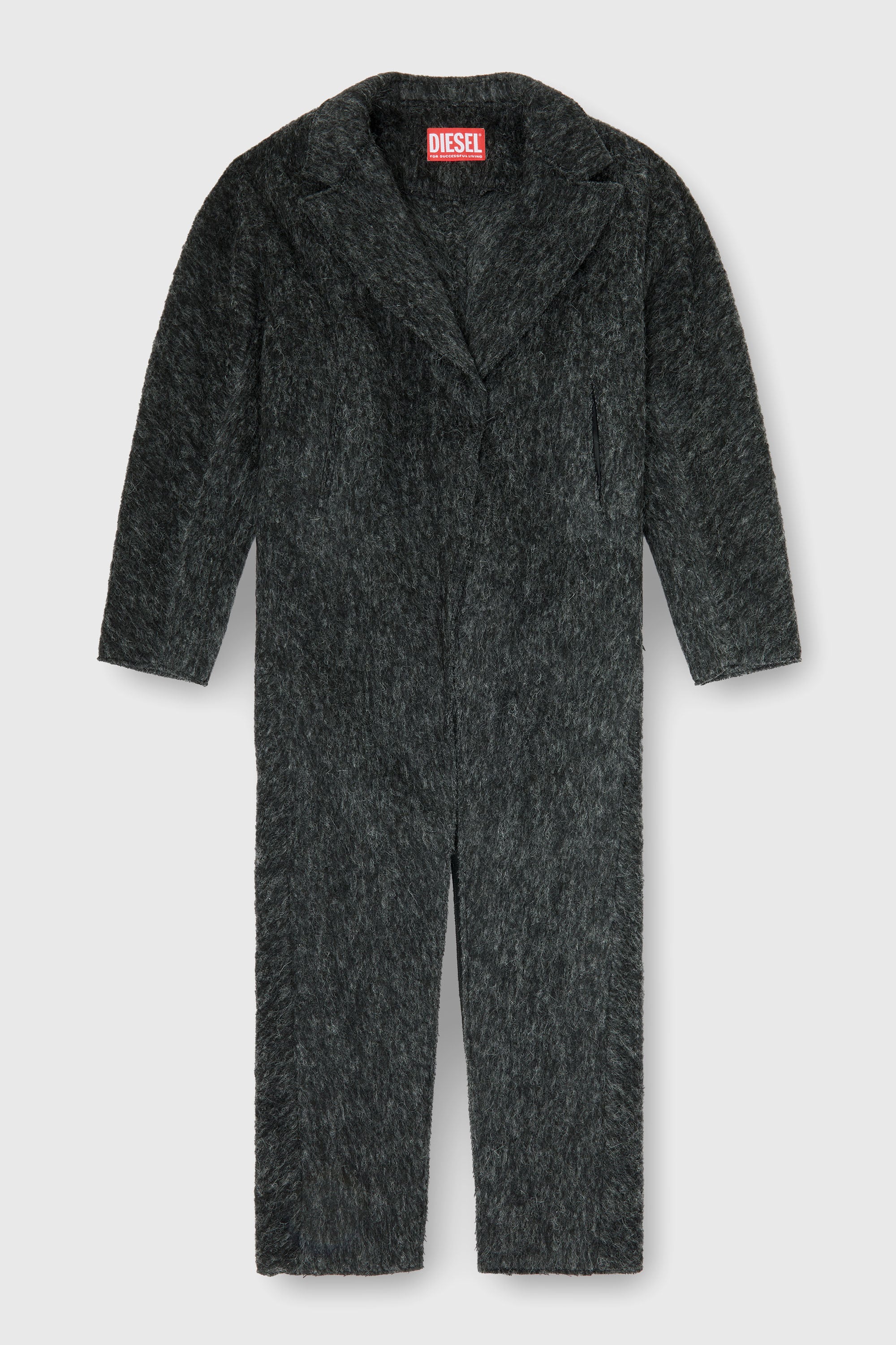 Diesel - W-SAYTA, Cappotto lungo in misto lana e alpaca Donna in ToBeDefined - 2