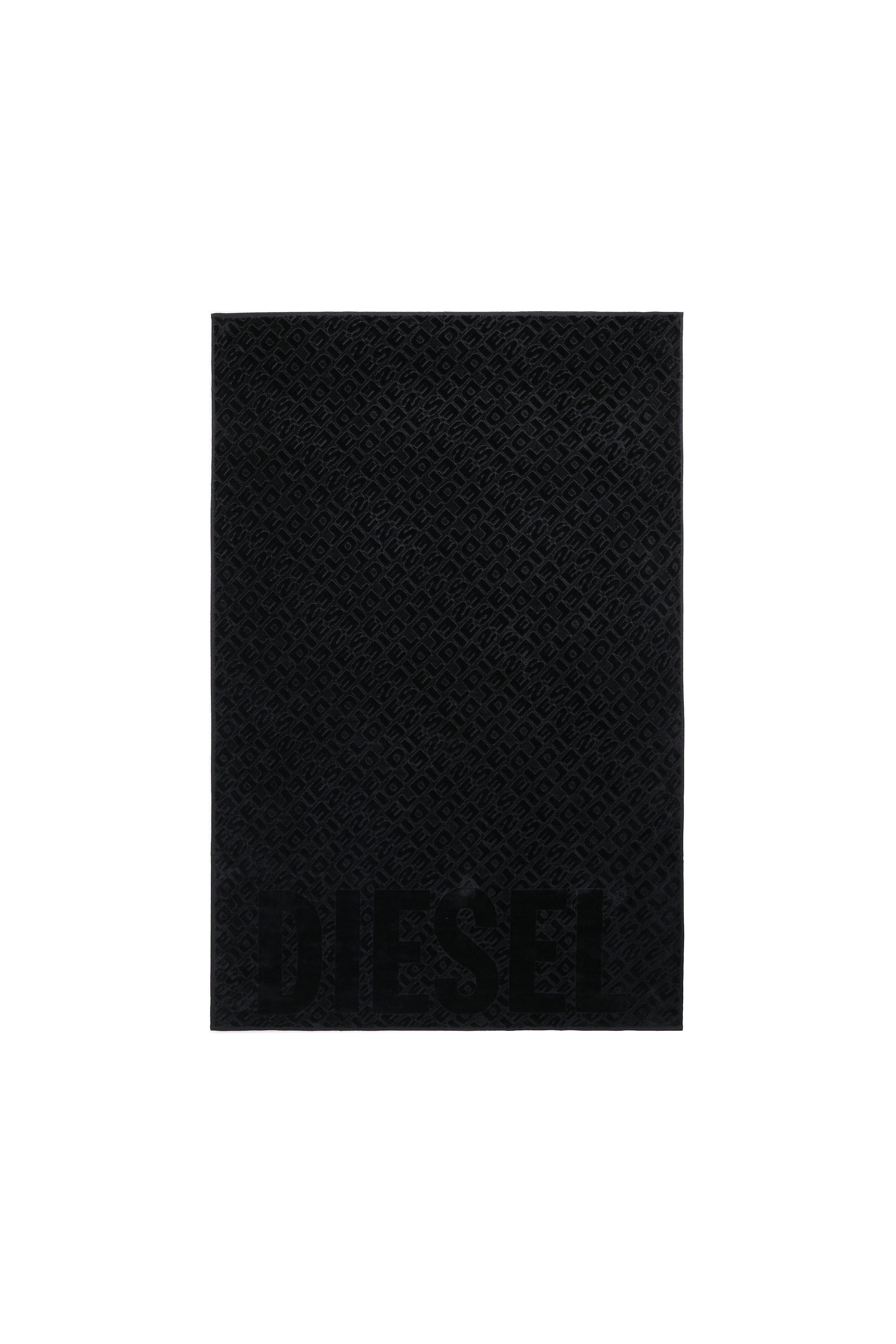 Diesel - TELO 3DLOGO        95X150, Telo  in spugna 3D LOGO Unisex in Nero - 2