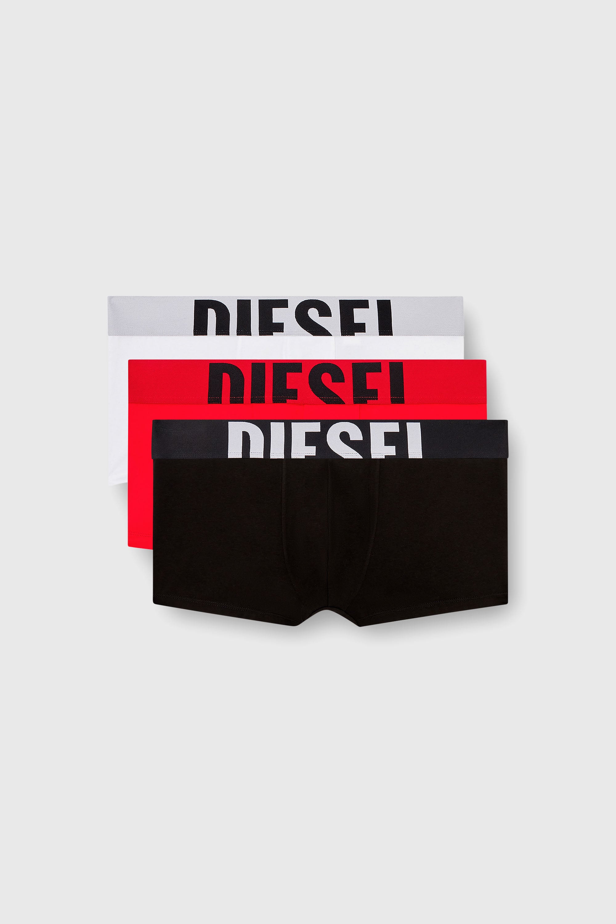 Diesel - UMBX-DAMIENTHREEPACK-5.5EL, Set da tre boxer in cotone stretch Uomo in Multicolor - 1
