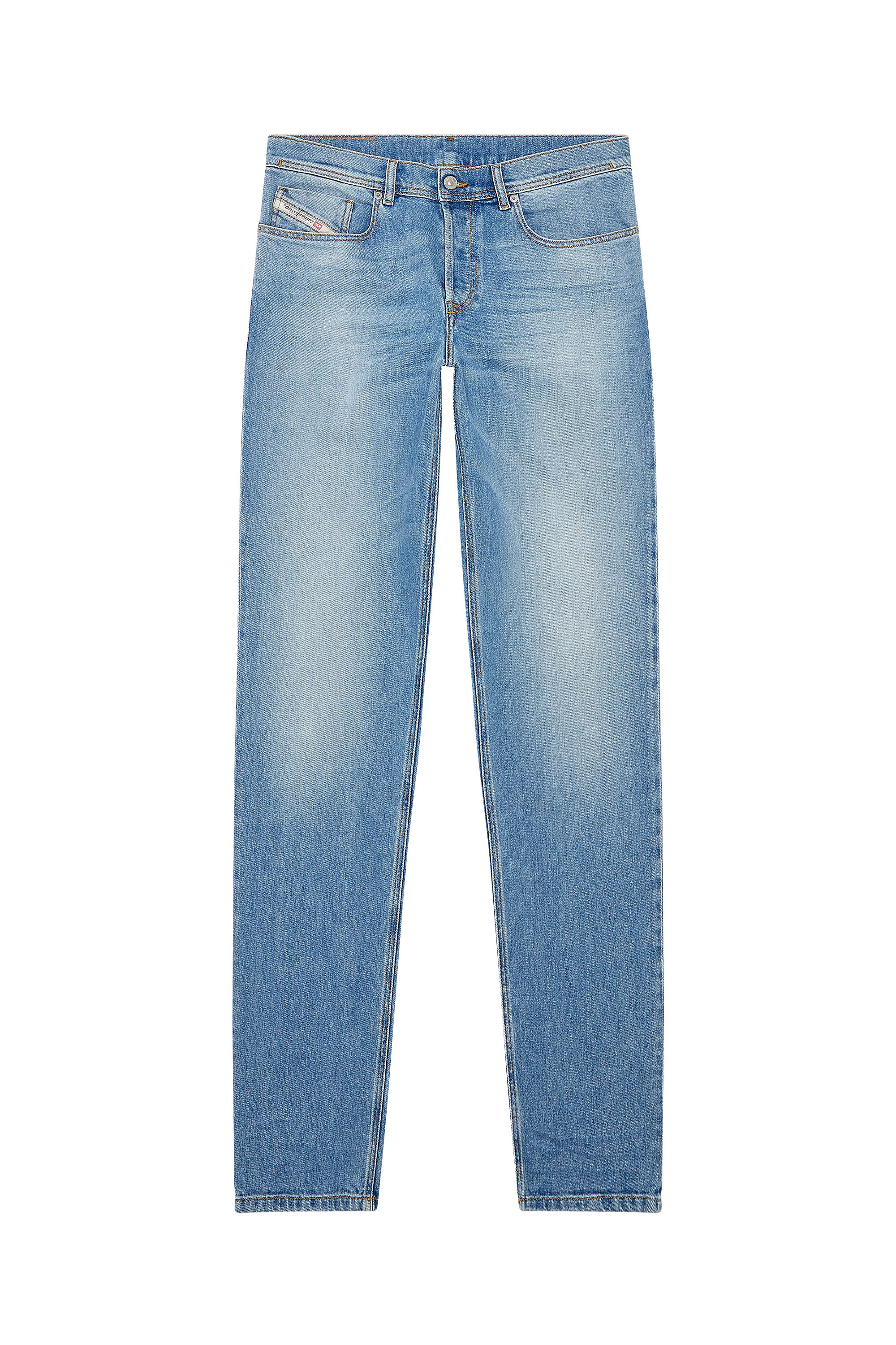 Diesel - Tapered Jeans 2023 D-Finitive 09F81, Blu medio - Image 5