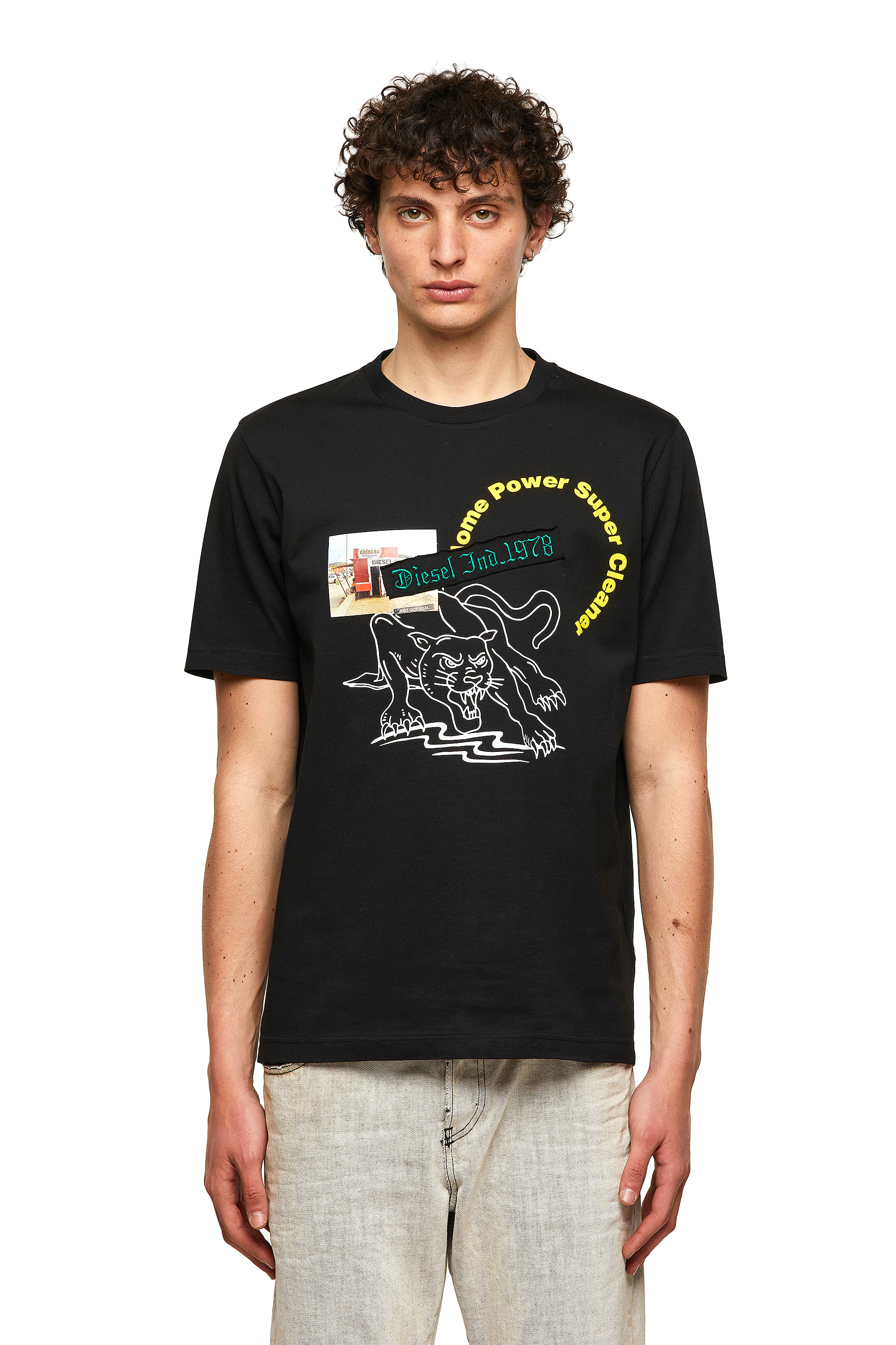 T-JUST-B60, Nero - T-Shirts