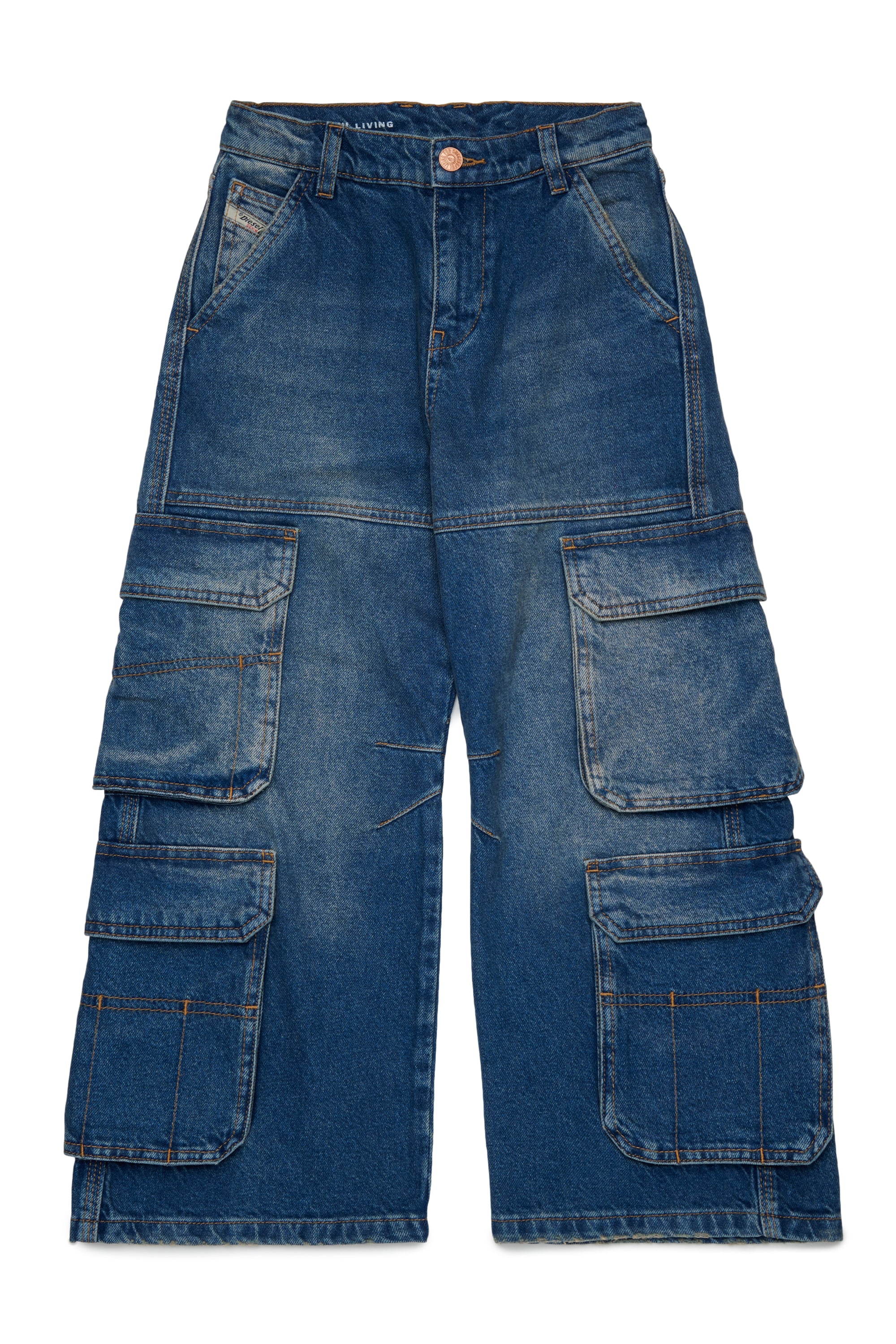 Diesel - D-ARGJX-CARGO-S-J Donna, Blu medio - Image 1