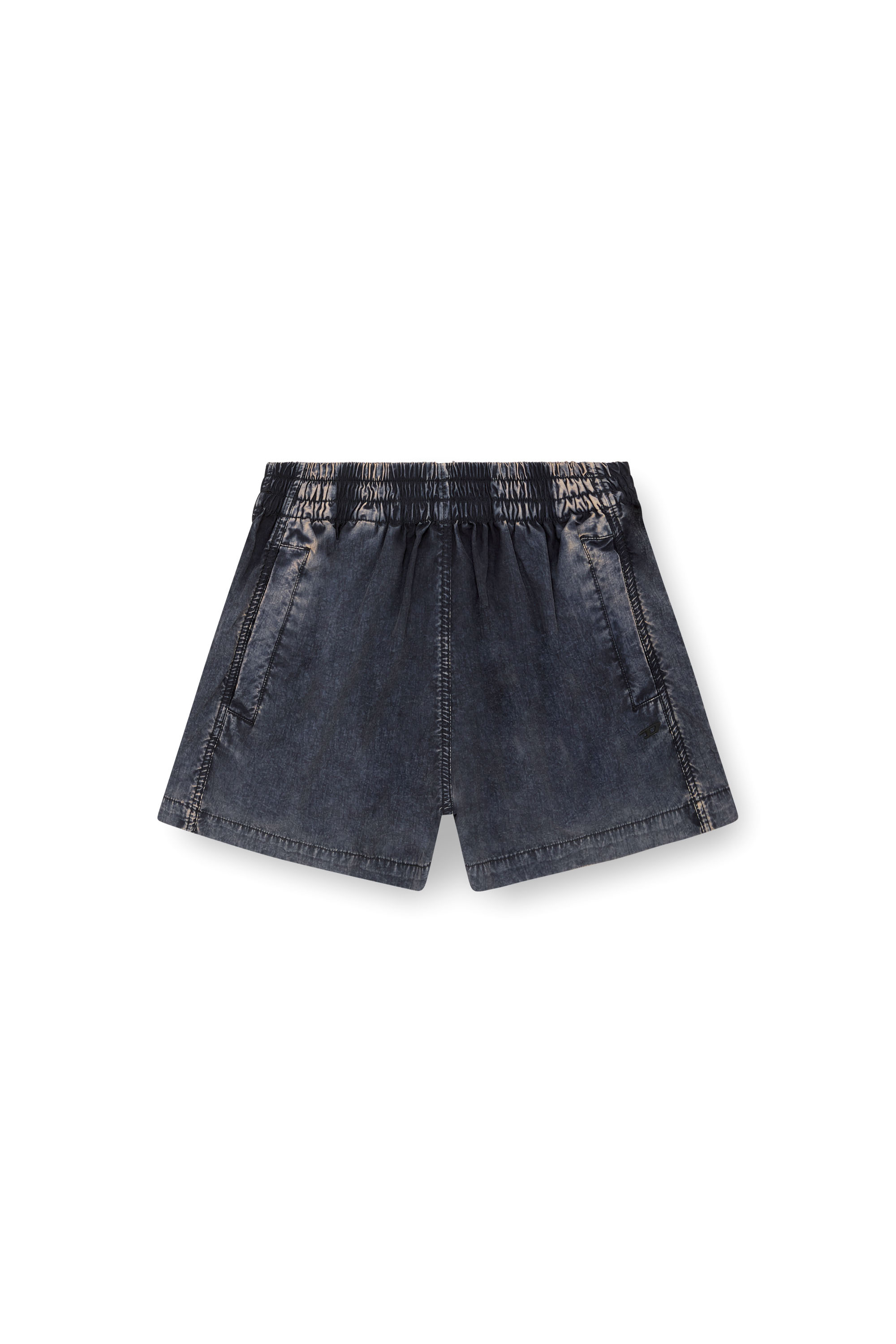 Diesel - S-OUND, Boxer in Taslan trattato Donna in Blu - 2