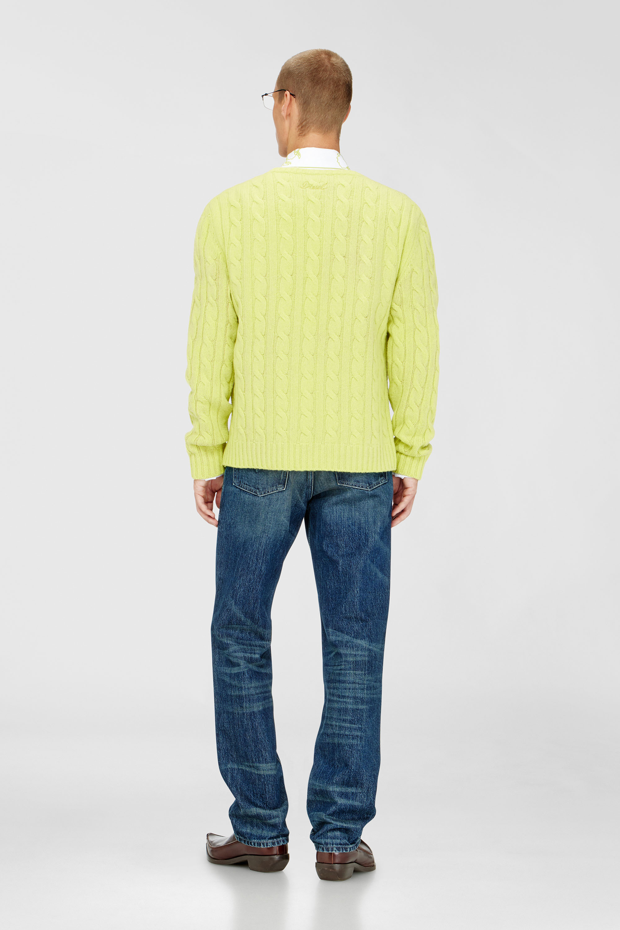 Diesel - Regular Jeans 1991 D-Voeed 007FZ Uomo, Blu Scuro - Image 3