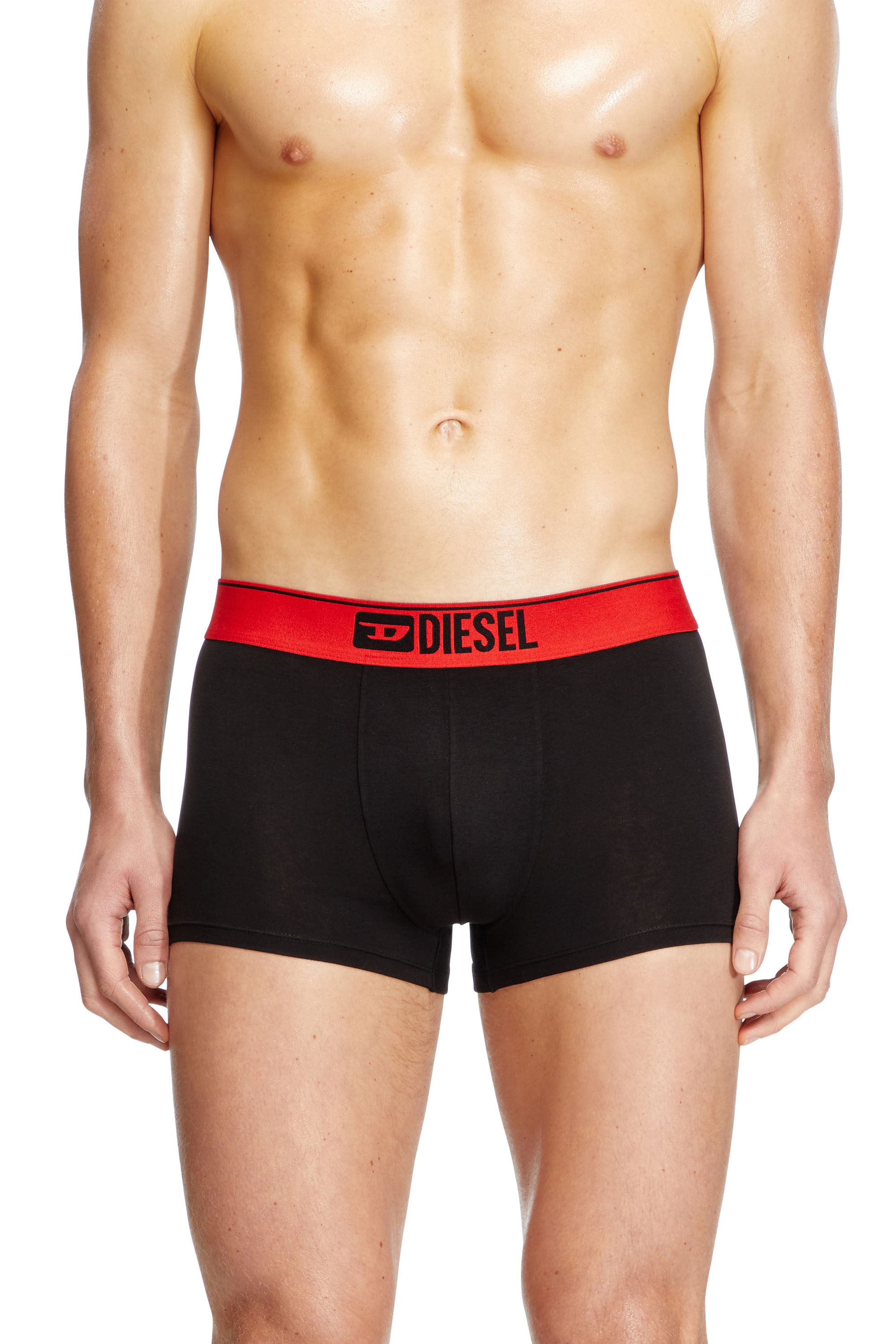Diesel - UMBX-DAMIENTHREEPACK, Set di tre boxer tinta unita Uomo in Multicolor - 3