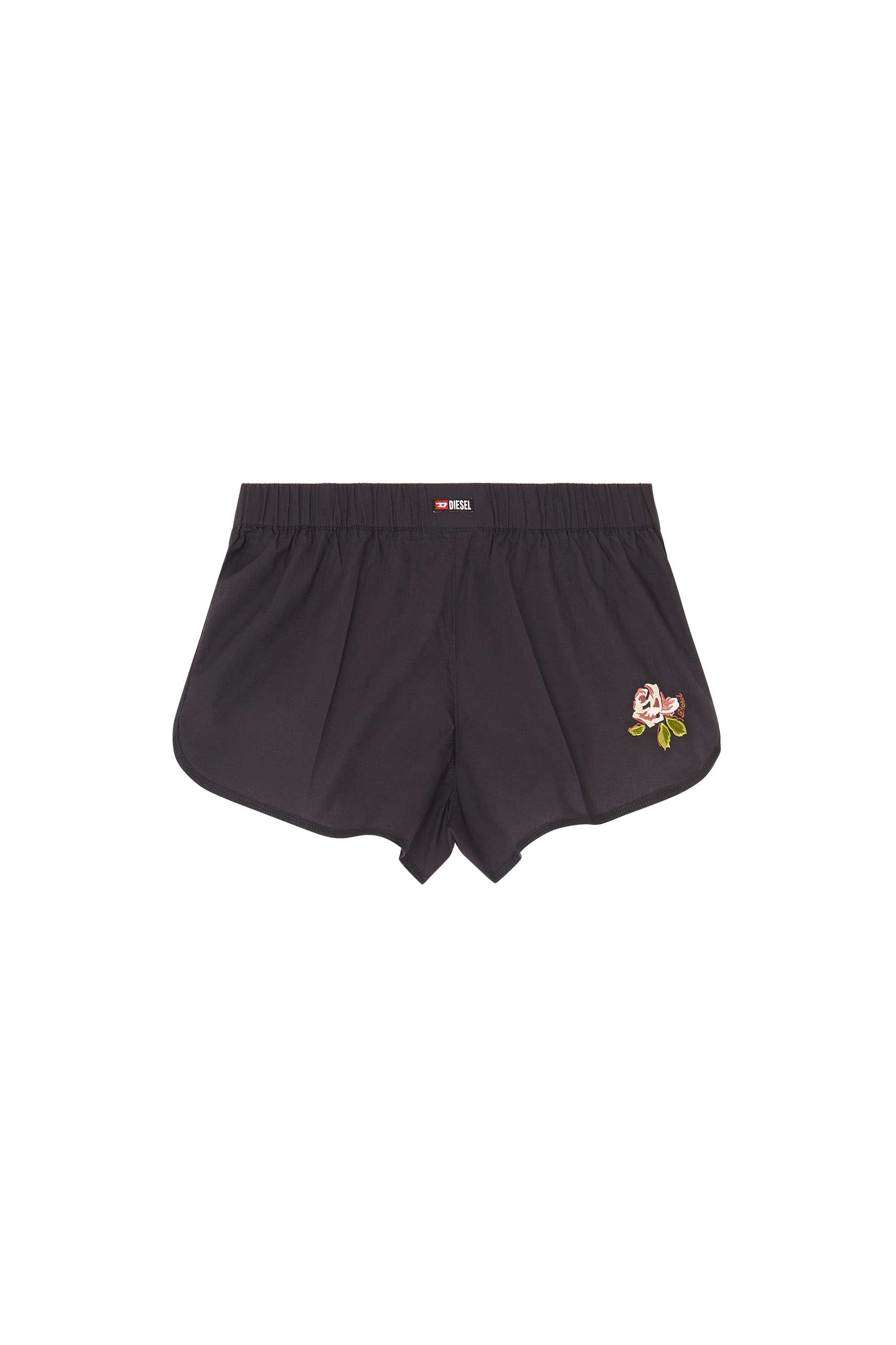 Diesel - ELOISE-D-CORE, Boxer in cotone con ricamo floreale Donna in ToBeDefined - 3