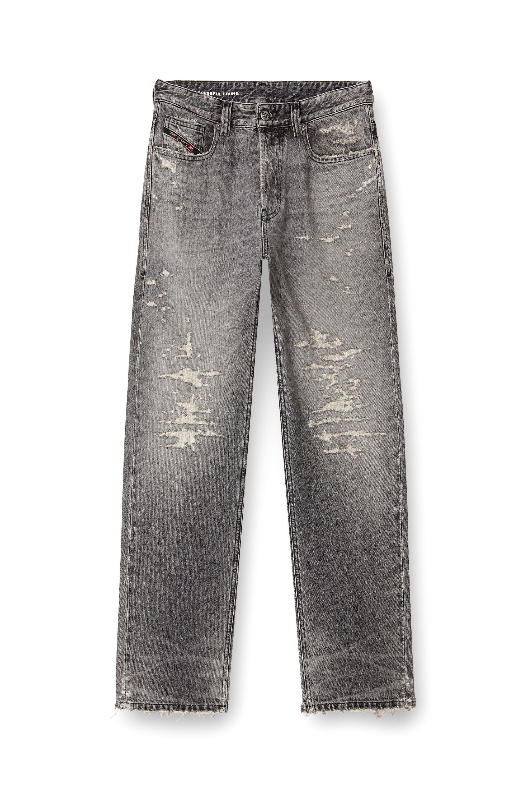 Diesel - Regular Jeans 1988 D-Ark 09M64 Donna, Grigio - Image 3