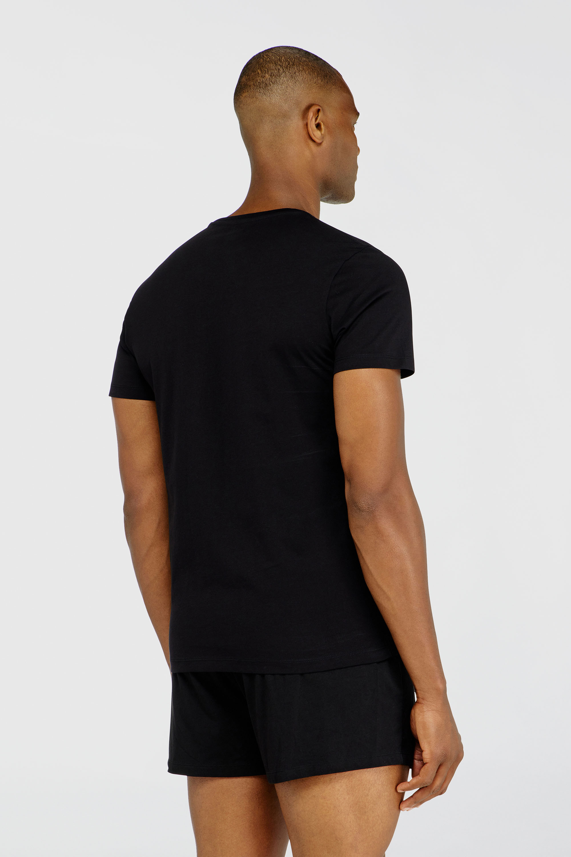 Diesel - RANDAL-D-CORE-3PACK, Set da tre T-shirt in cotone Uomo in Nero - 4