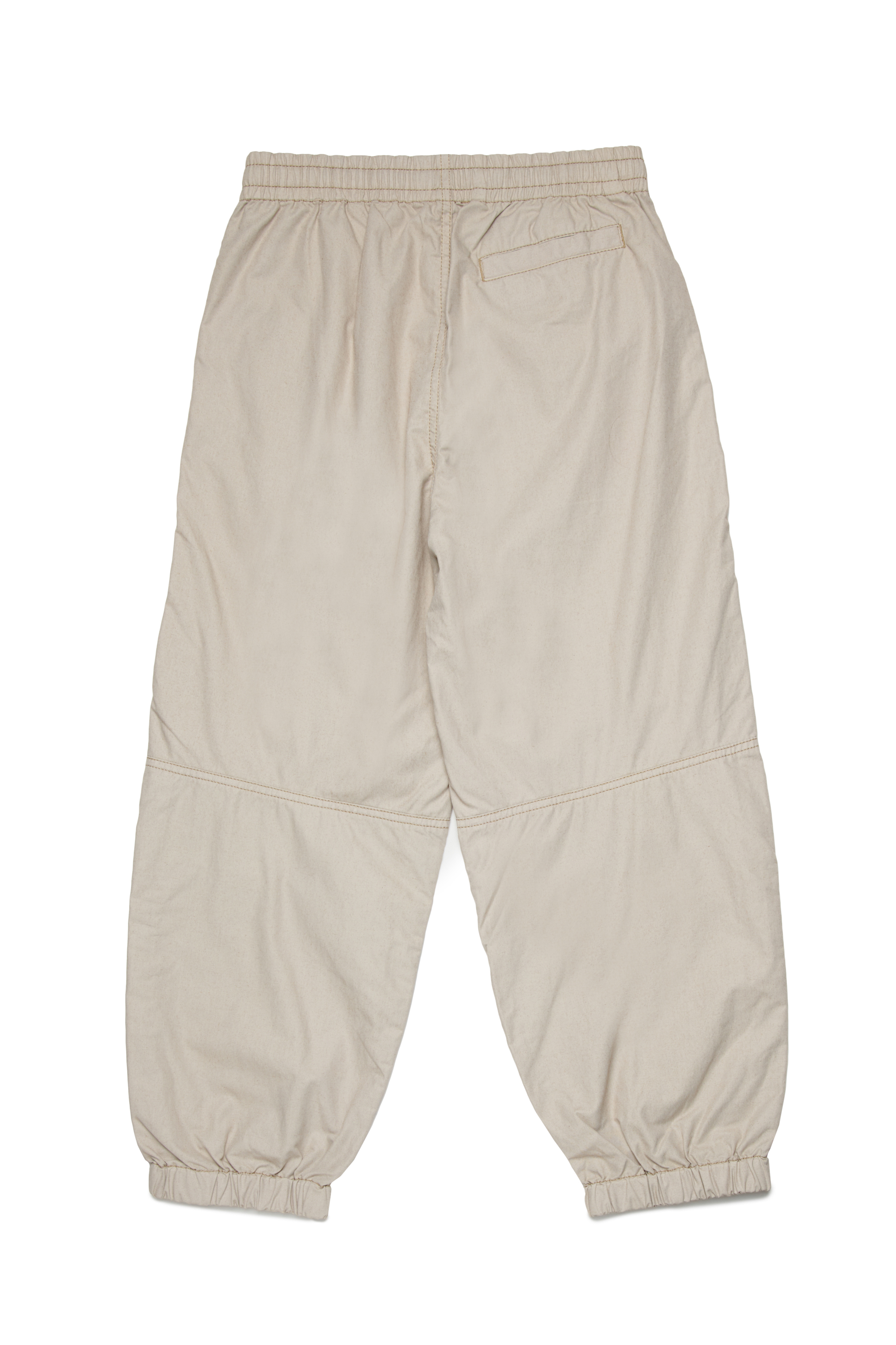 Diesel - PDIAMANDA, Pantaloni con coulisse e ricamo Oval D Unisex in Beige - 2