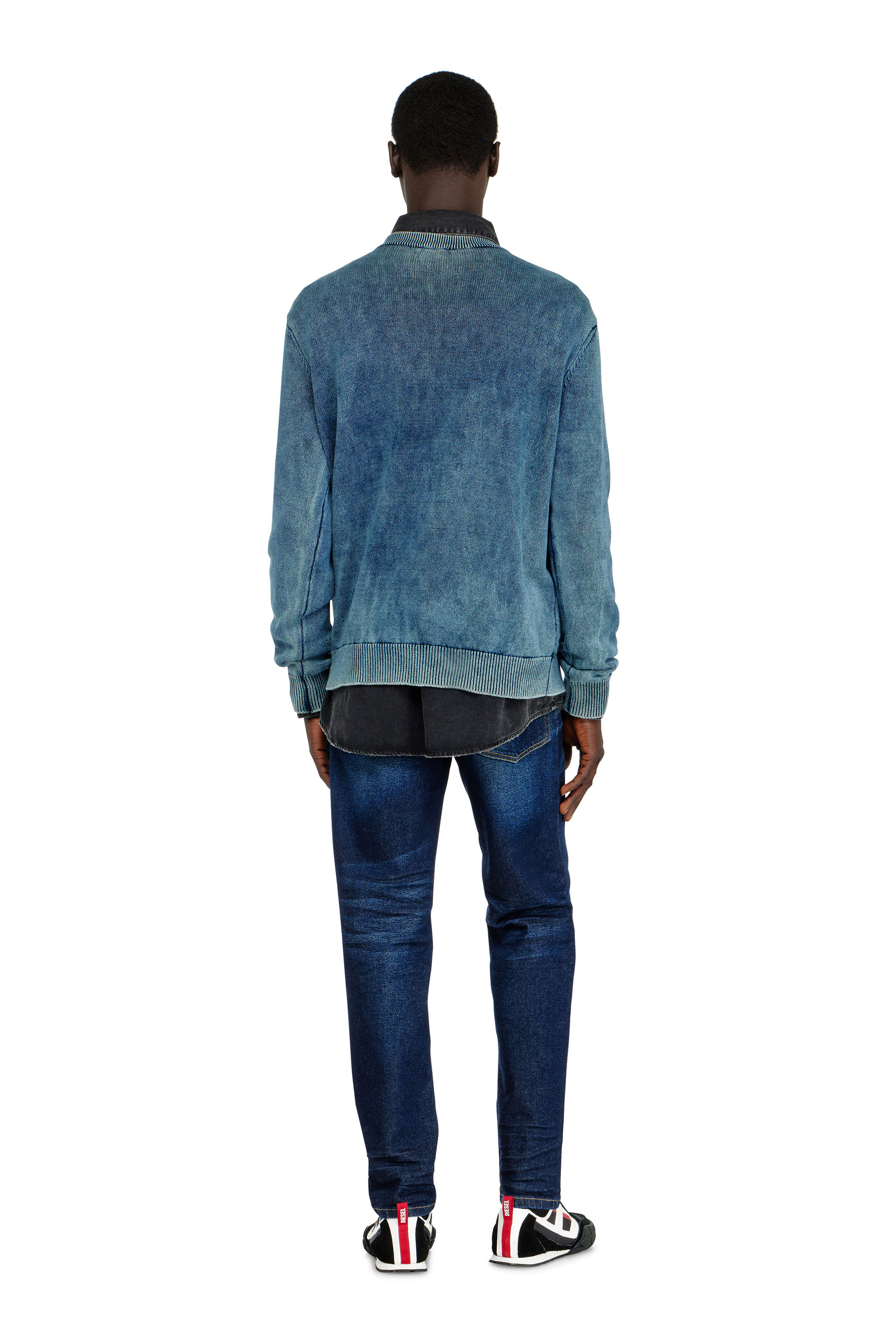 Diesel - Regular Jeans 2023 D-Finitive 0KBBV Uomo, Blu Scuro - Image 3