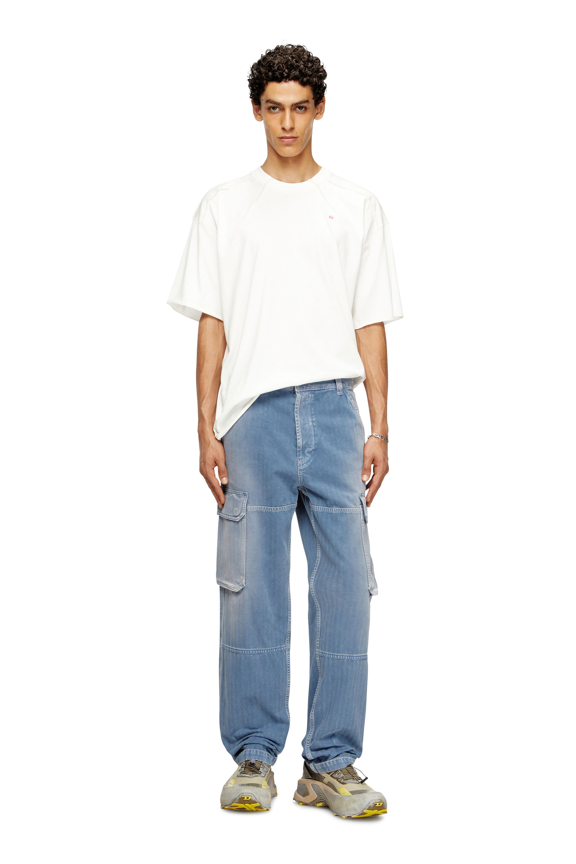 Diesel - Regular Jeans D-Uty 09M93 Uomo, Blu - Image 2