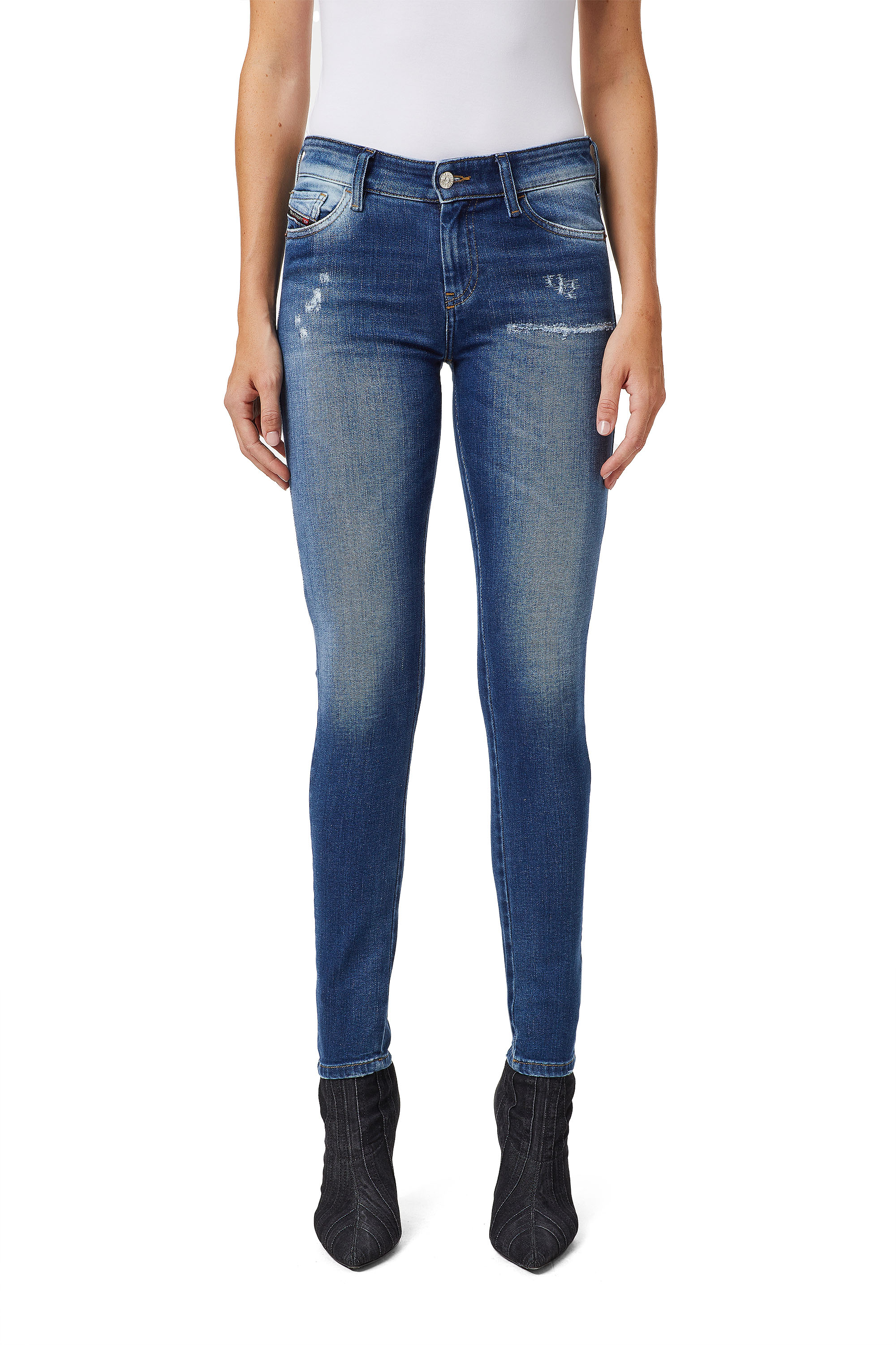 Slandy 009PU, Blu medio - Jeans