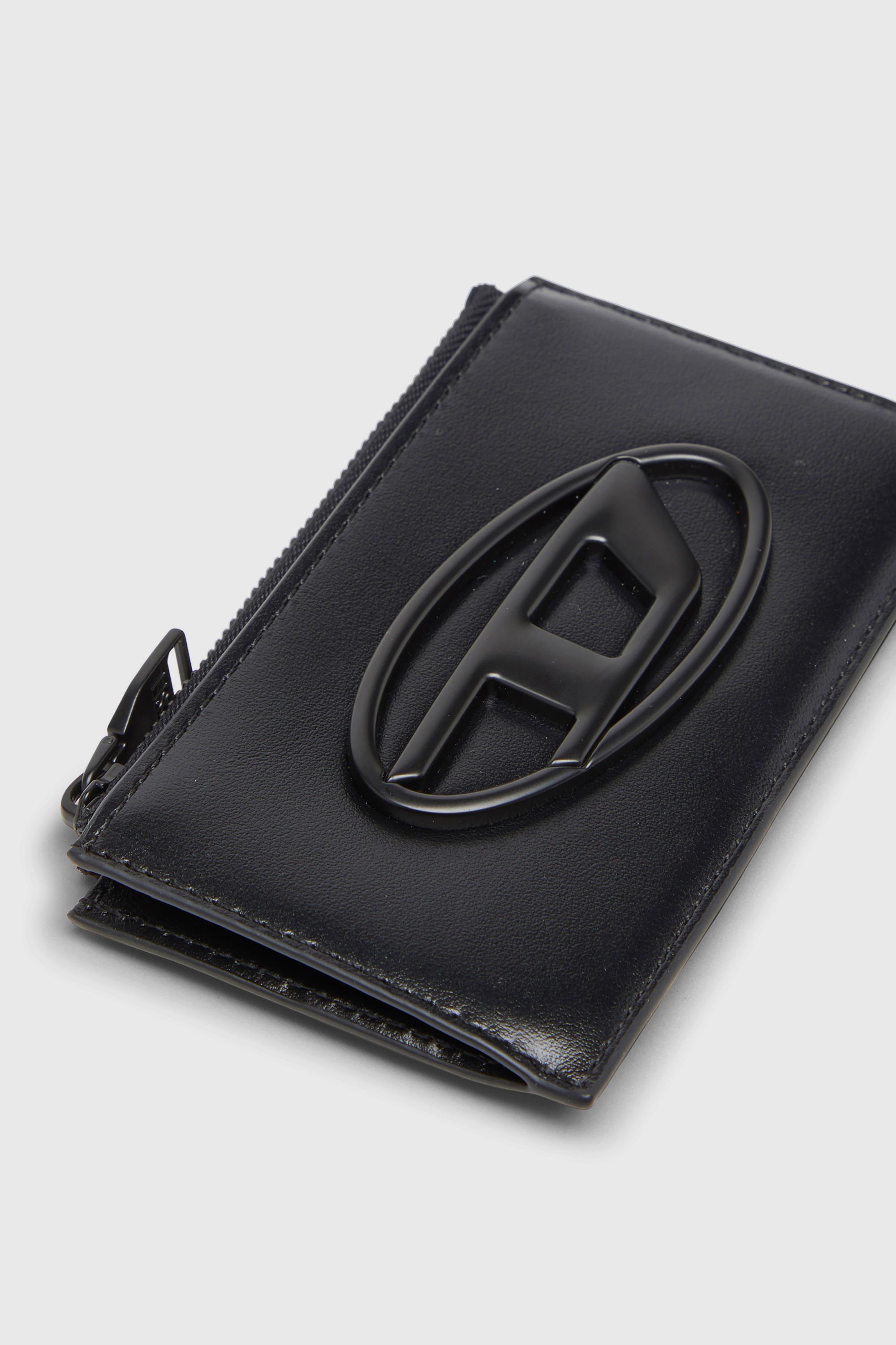 Diesel - HOLI-D CARD HOLDER III, Portacarte in pelle Uomo in Nero - 3