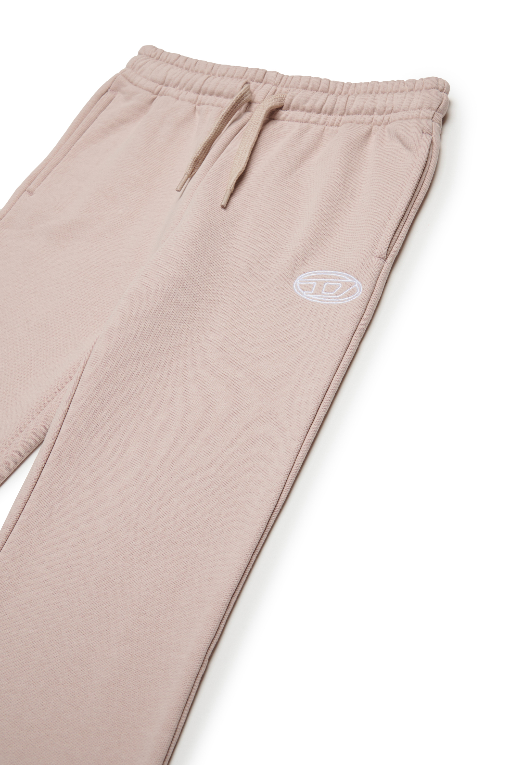 Diesel - PEBIRT, Pantaloni in cotone con logo ricamato Donna in Rosa - 3