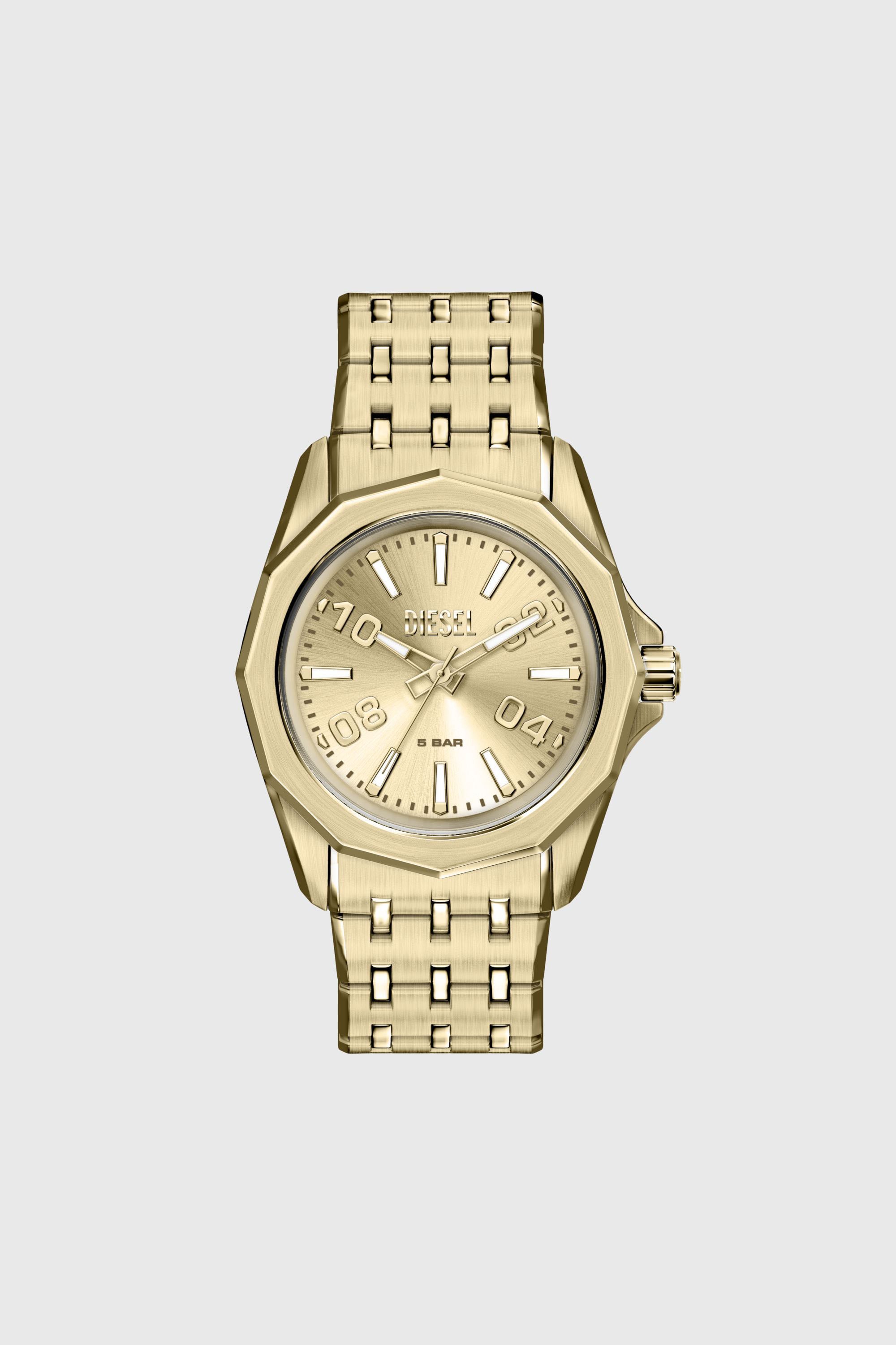 Diesel - DZ2239 WATCH, Orologio Stinger in acciaio color oro Uomo in Oro - 1
