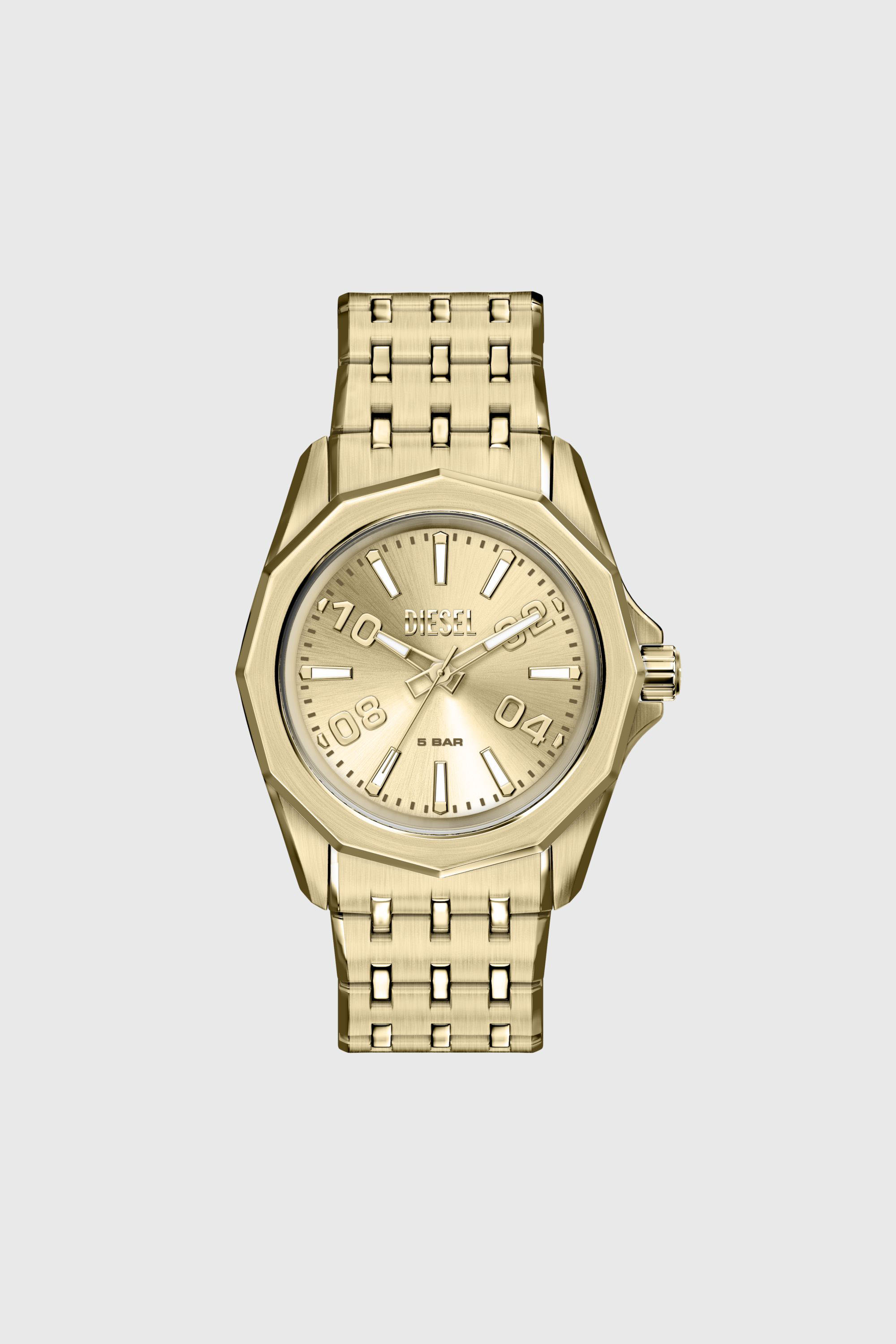 Diesel - DZ2239 WATCH, Orologio Stinger in acciaio color oro Uomo in Oro - 1