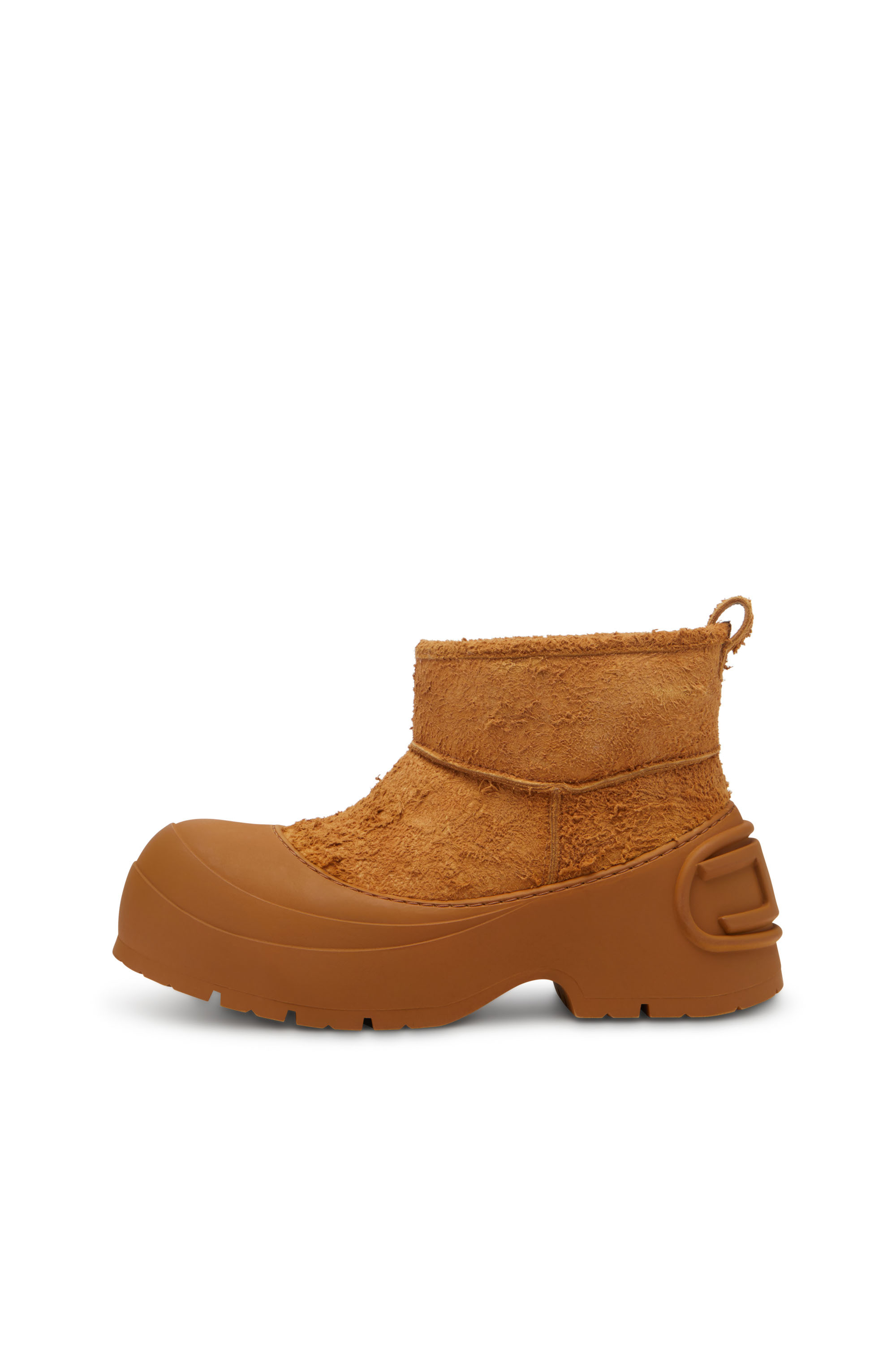 Diesel - D-DONALD MONTONE, Stivaletto chunky con suola carrarmato Uomo in Marrone - 7