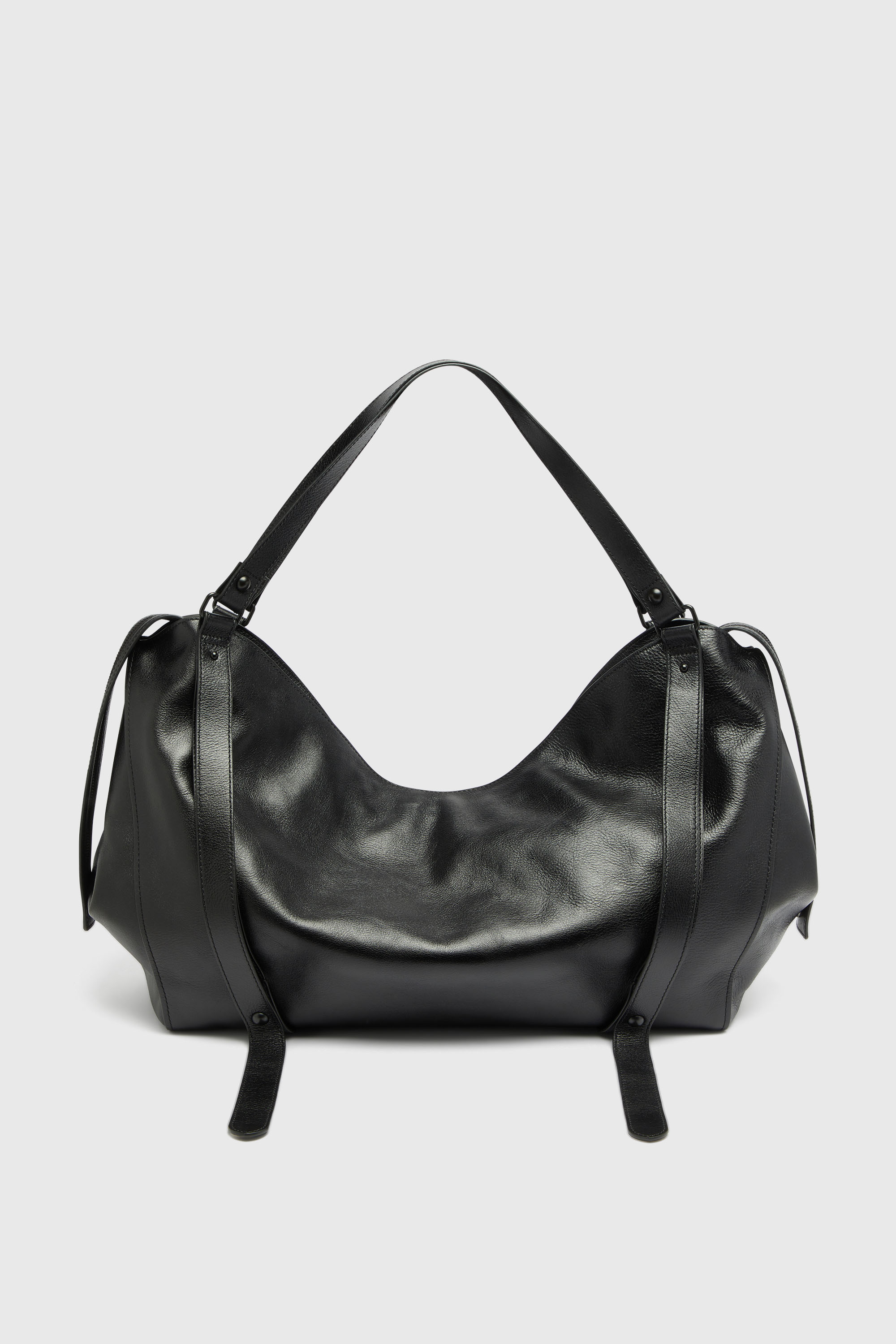 Diesel - D-ONE DUFFLE 48H, D-One-Borsa duffle in pelle Unisex in Nero - 2