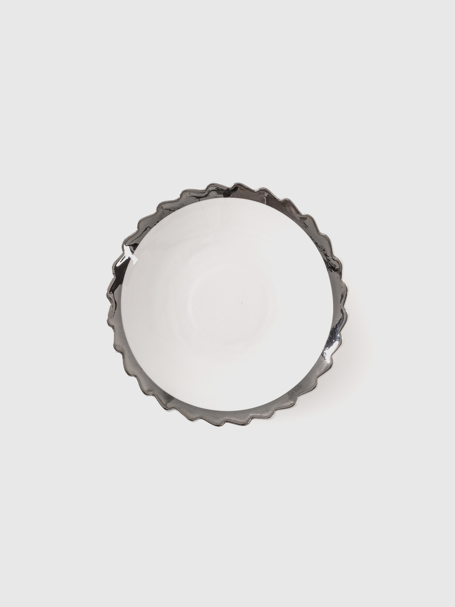 Diesel - 10986SIL MACHINE, Piatto da dessert in porcellana Unisex in Bianco - 1