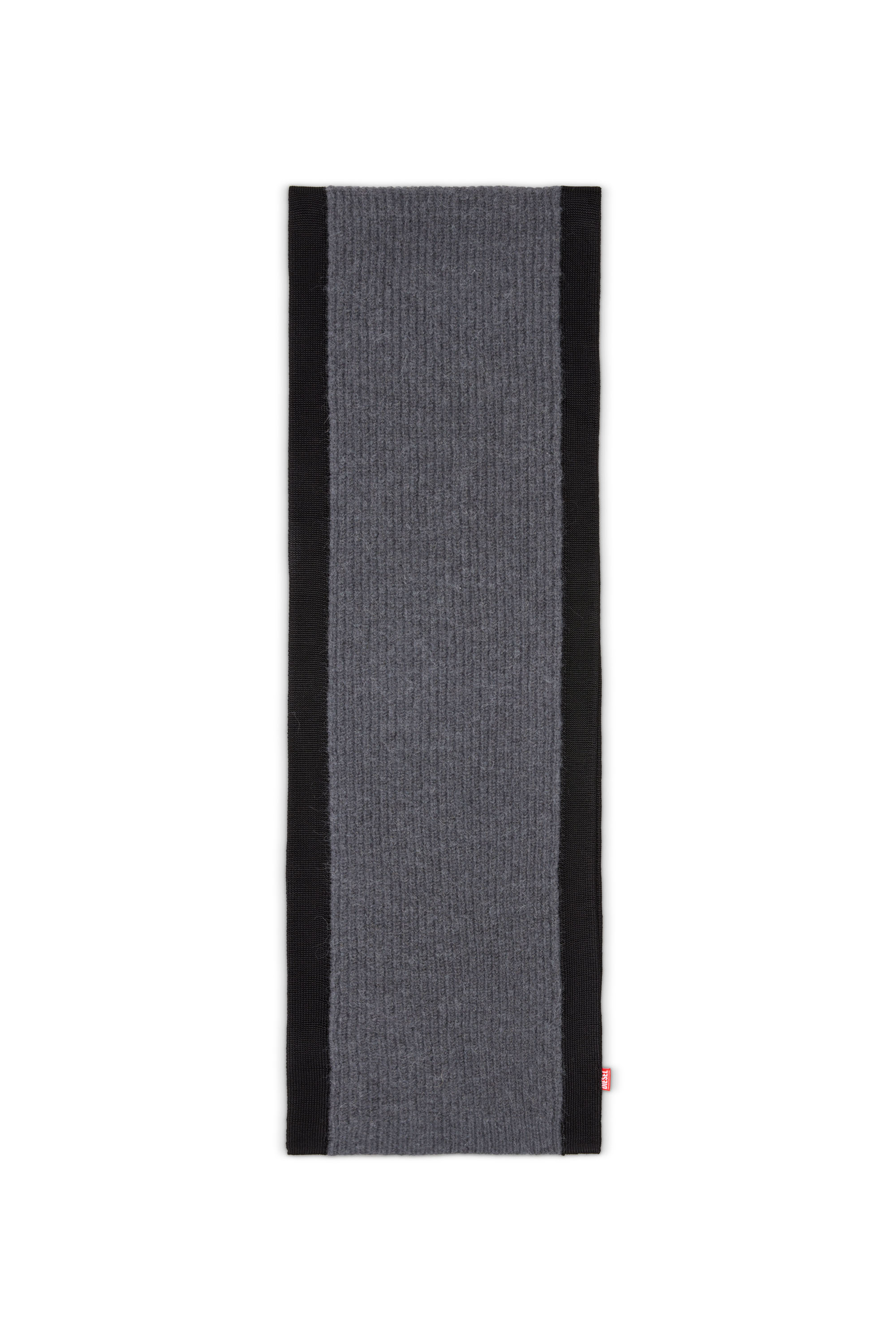 Diesel - K-LOLLO-SCARF, Unisex's Alpaca scarf in Grey - 1