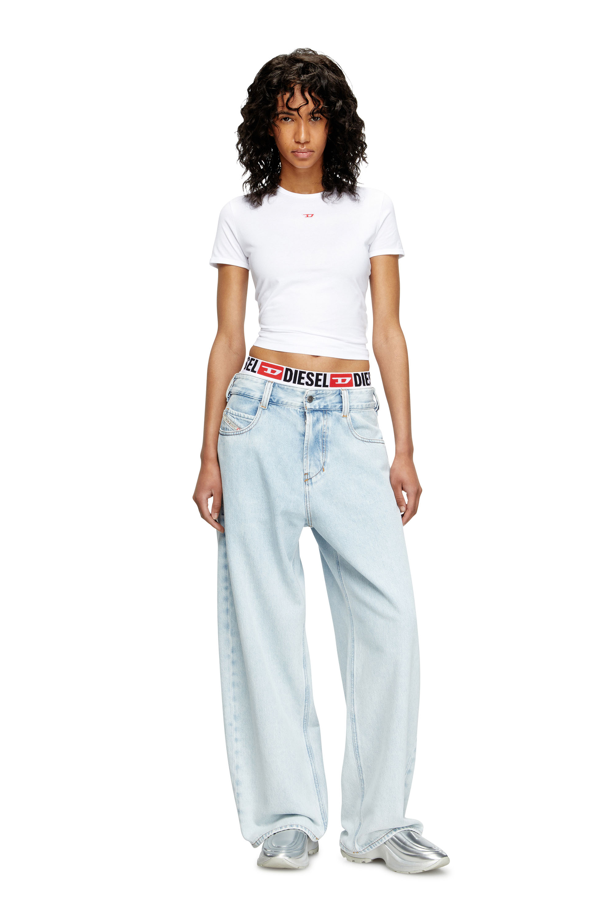 Diesel - Unisex's Relaxed Jeans 1997 D-Enim 0DBDX, Dark Blue - 1