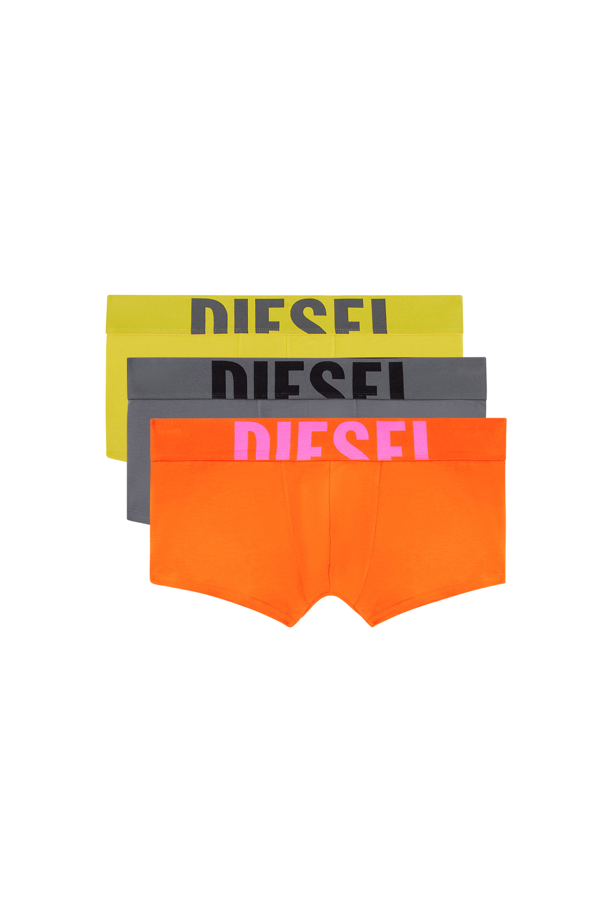 Diesel - UMBX-DAMIENTHREEPACK-5.5EL, Set di tre boxer in cotone stretch Uomo in Multicolor - 1