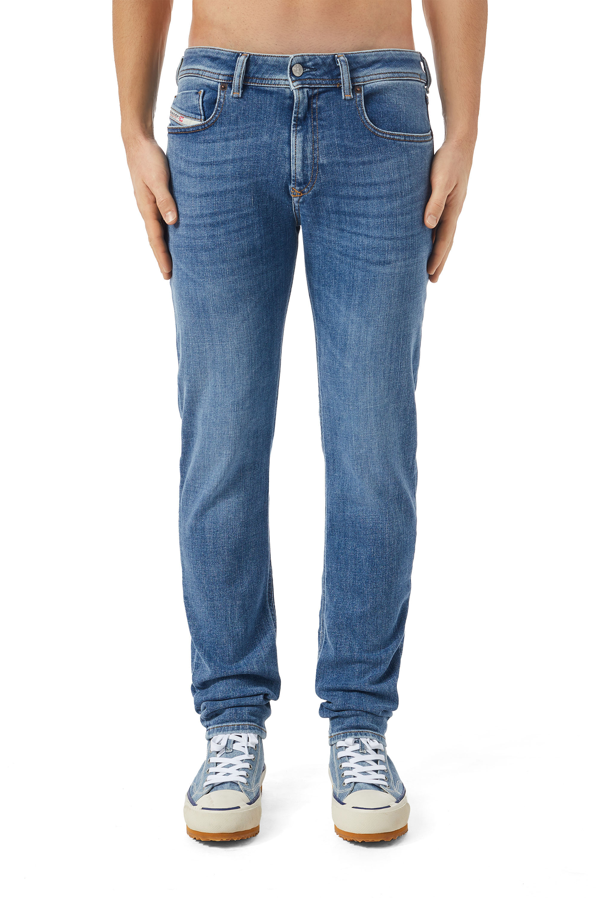 1979 SLEENKER 09C01 Skinny Jeans, Blu medio - Jeans