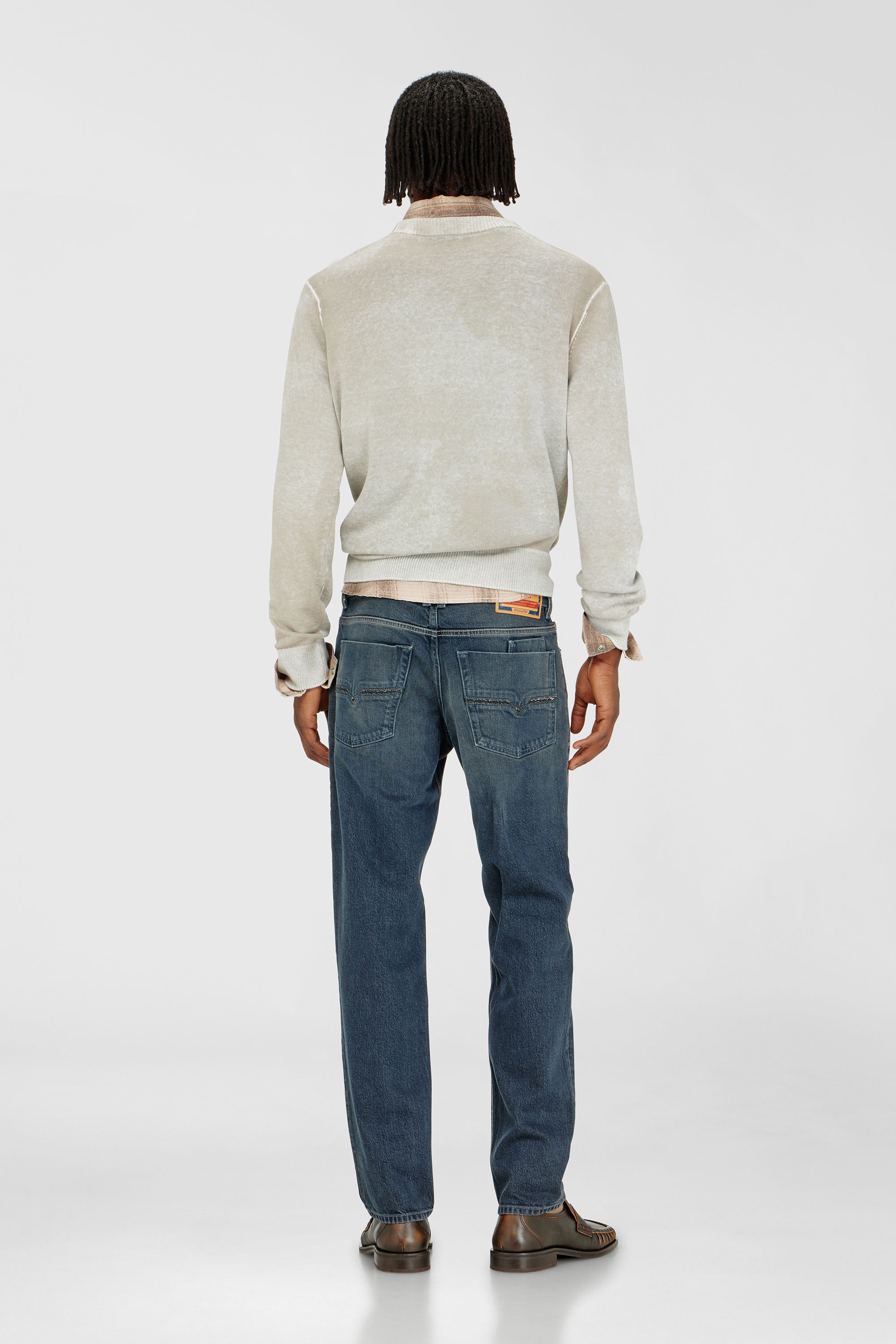 Diesel - Regular Jeans 2023 D-Finitive 007GQ Uomo, Blu medio - Image 3
