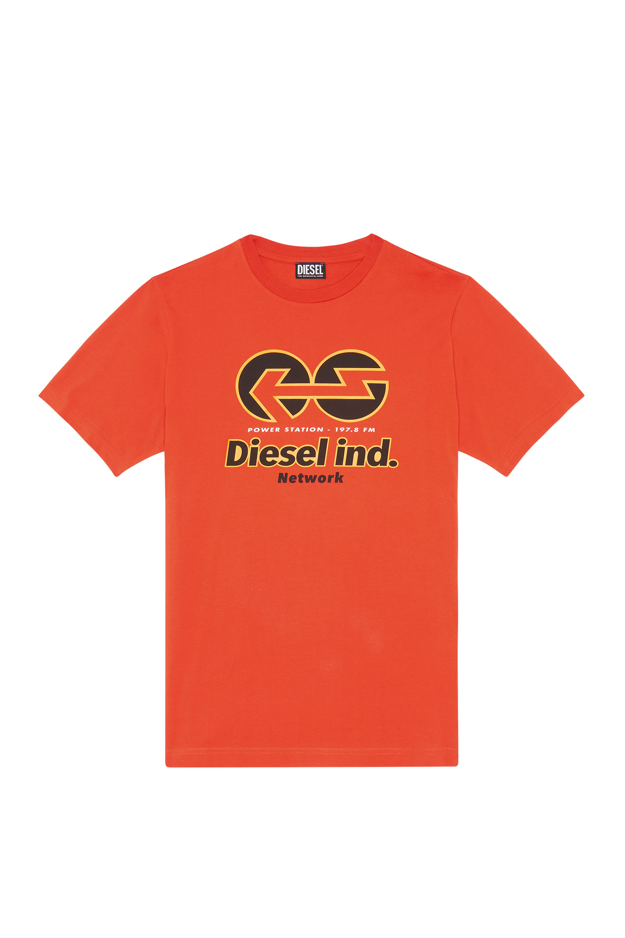 Diesel - T-JUST-E18, Arancione - Image 6