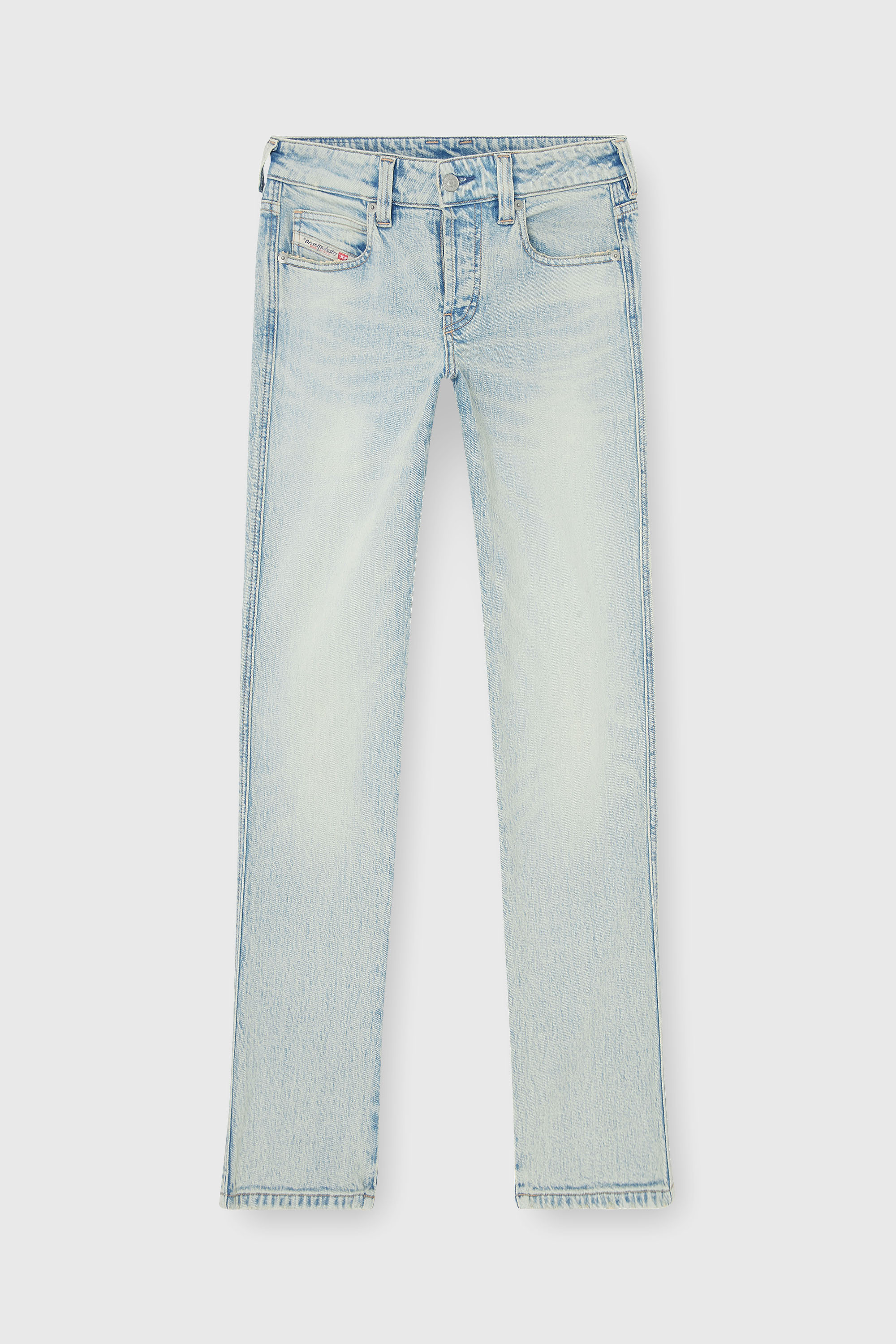 Diesel - Slim Jeans 1992 D-Jiann 0KBBK Donna, Blu Chiaro - Image 6