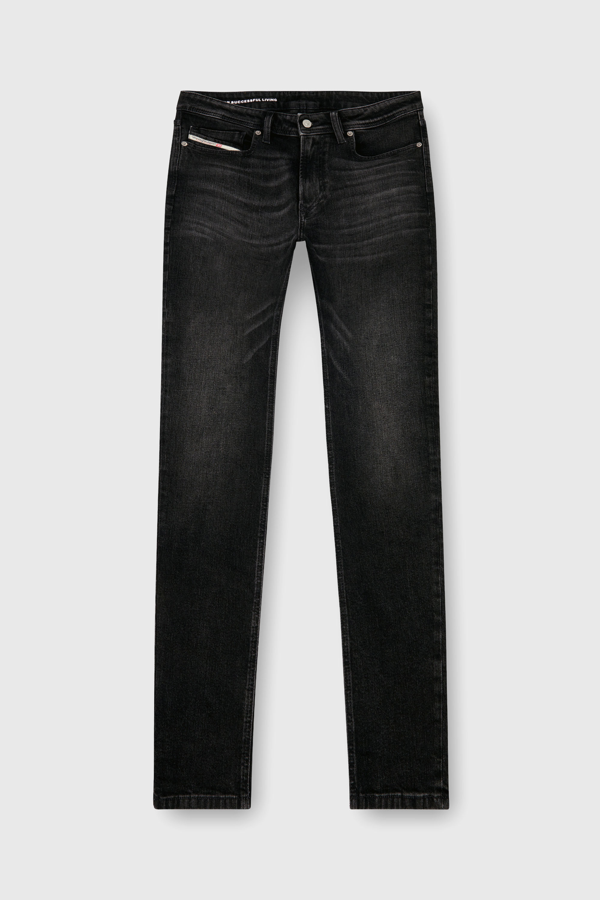 Diesel - Skinny Jeans 1979 Sleenker 0GRDA Uomo, Nero/Grigio scuro - Image 2