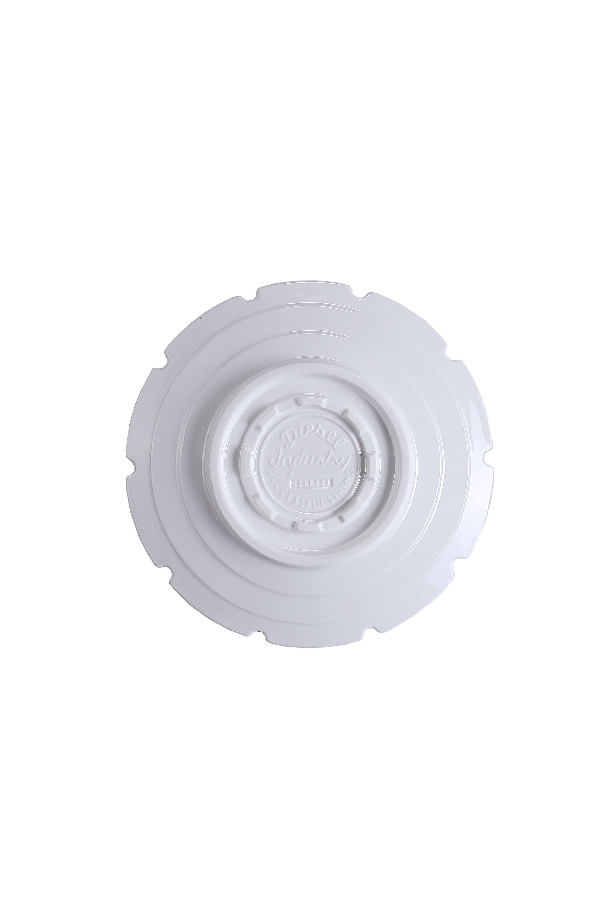 Diesel - 10985 MACHINE COLLEC, Piatto da frutta in porcellana Unisex in Bianco - 2