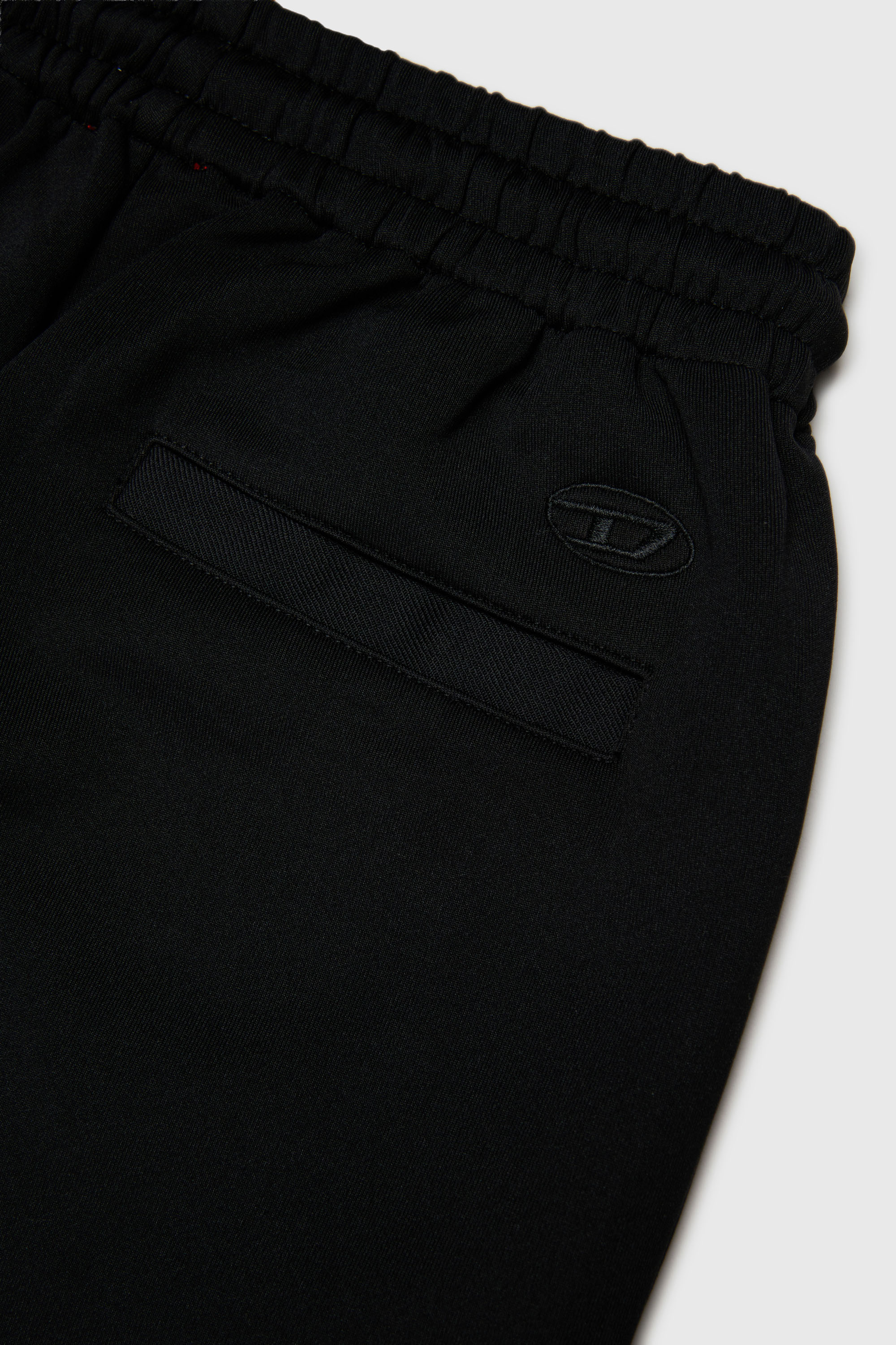 Diesel - PREBON, Pantaloni da tuta in misto lana Uomo in Nero - 4