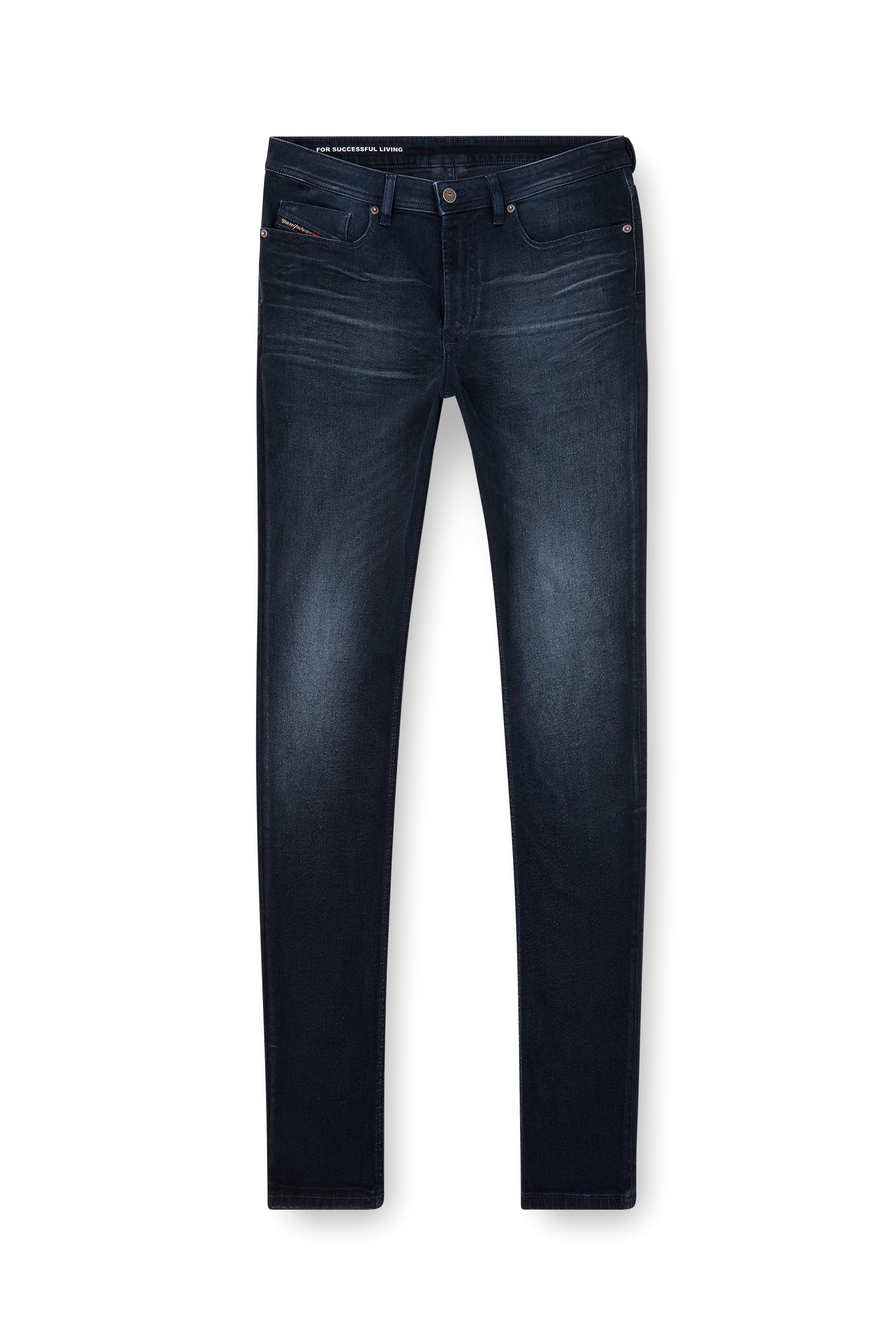 Diesel - Skinny Jeans 1979 Sleenker 0BMBU Uomo, Blu Scuro - Image 3